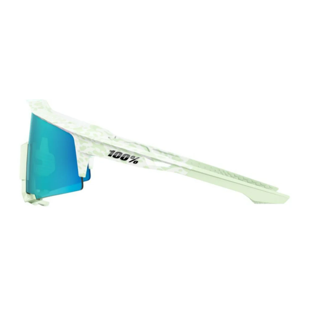 100 Percent Speedcraft LE Elly 2 Polished Light Green Sunglasses with TR90 Frame - Image 4