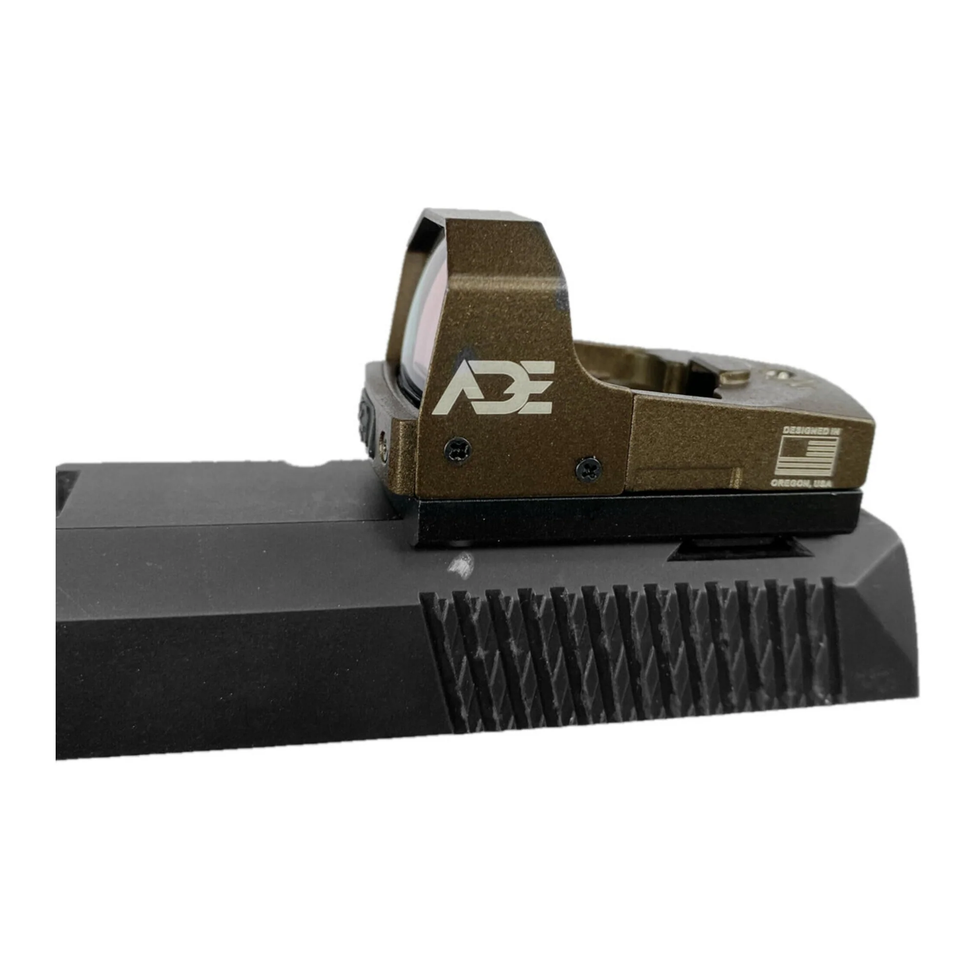 ADE Advanced Optics Huracan RD3-006B1S Green Dot Reflex Sight (FDE/TAN Body) - Image 4