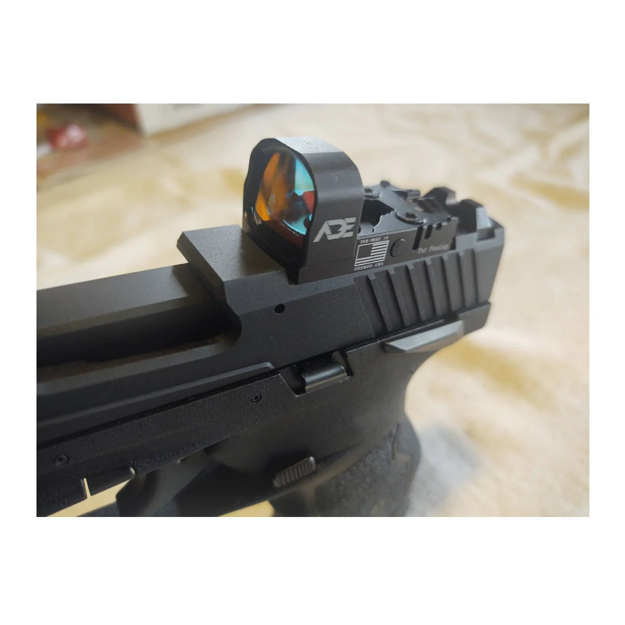 ADE Advanced Optics NUWA Red Dot with Top Battery Loading System (Black) - Image 6