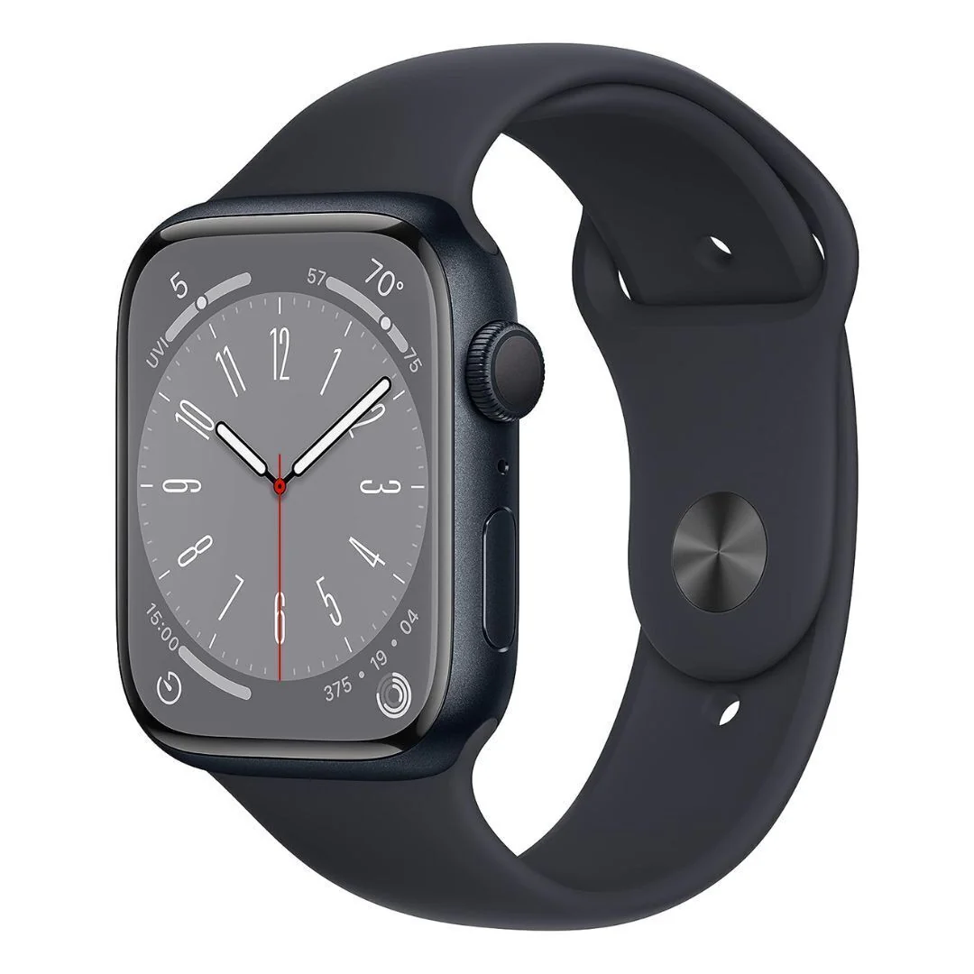 Apple Watch Series 8, GPS + Cellular (Midnight Aluminum Case, Sport Band) (Certified Refurbished)