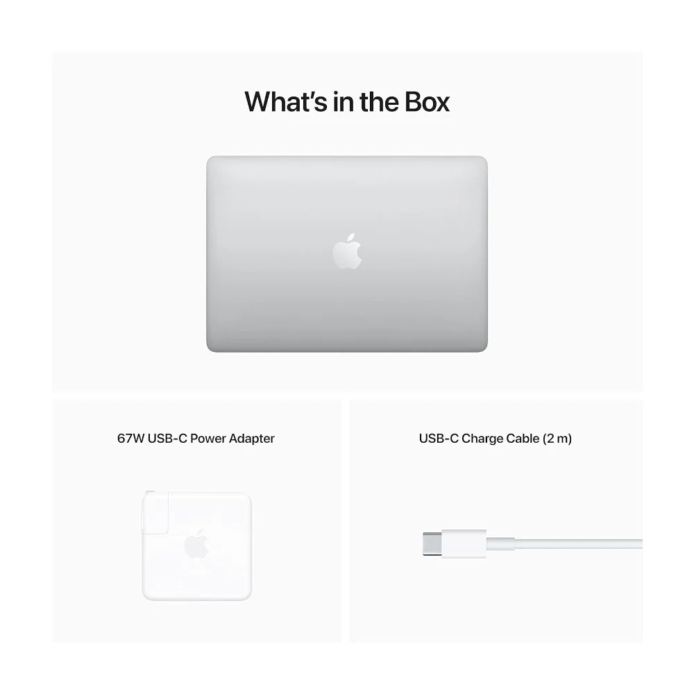 Apple MacBook Pro 13.3" Laptop (M2, 1TB SSD, Silver) - Image 5