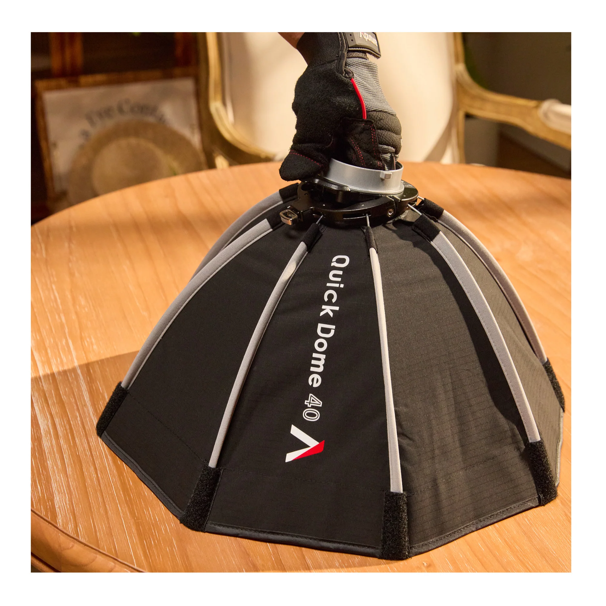 Aputure Quick Dome 40 Circular Mini ProLock Softbox for Storm 80c - Image 8