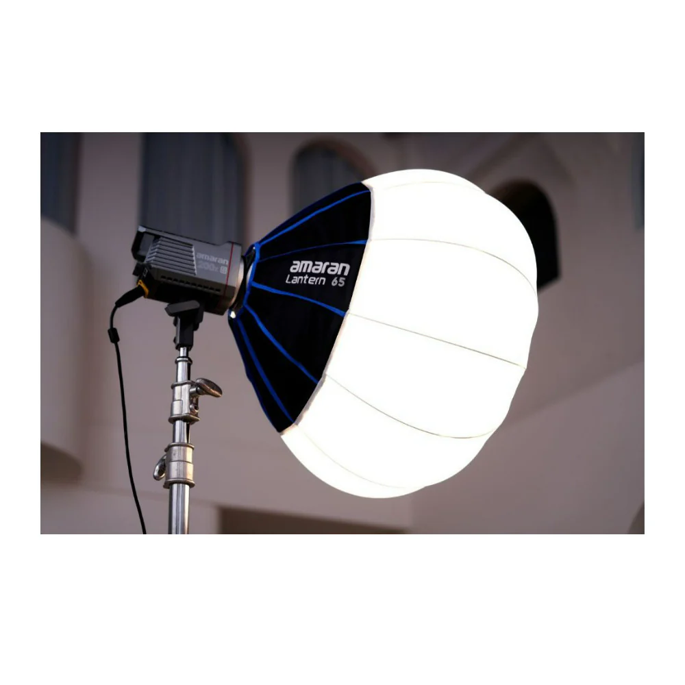 Amaran Ray 360c Full-Color COB Video Light (US) with 2' Soft Light Modifier - Image 9