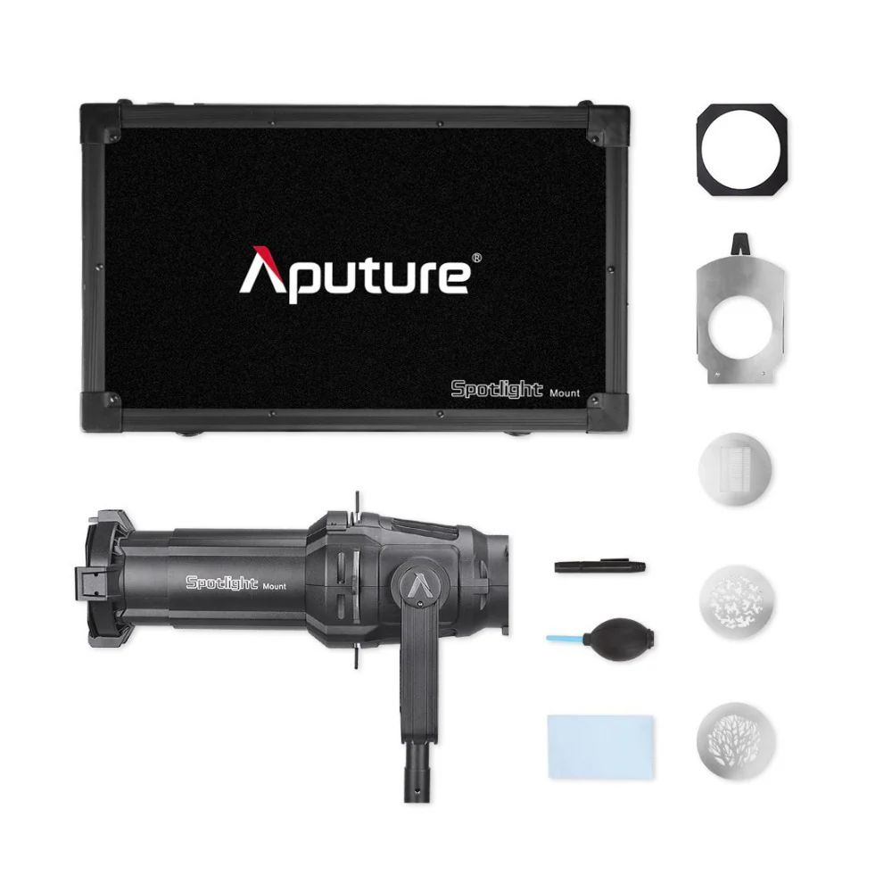 Aputure Spotlight Mount Set with 26-Degree Lens - Image 2