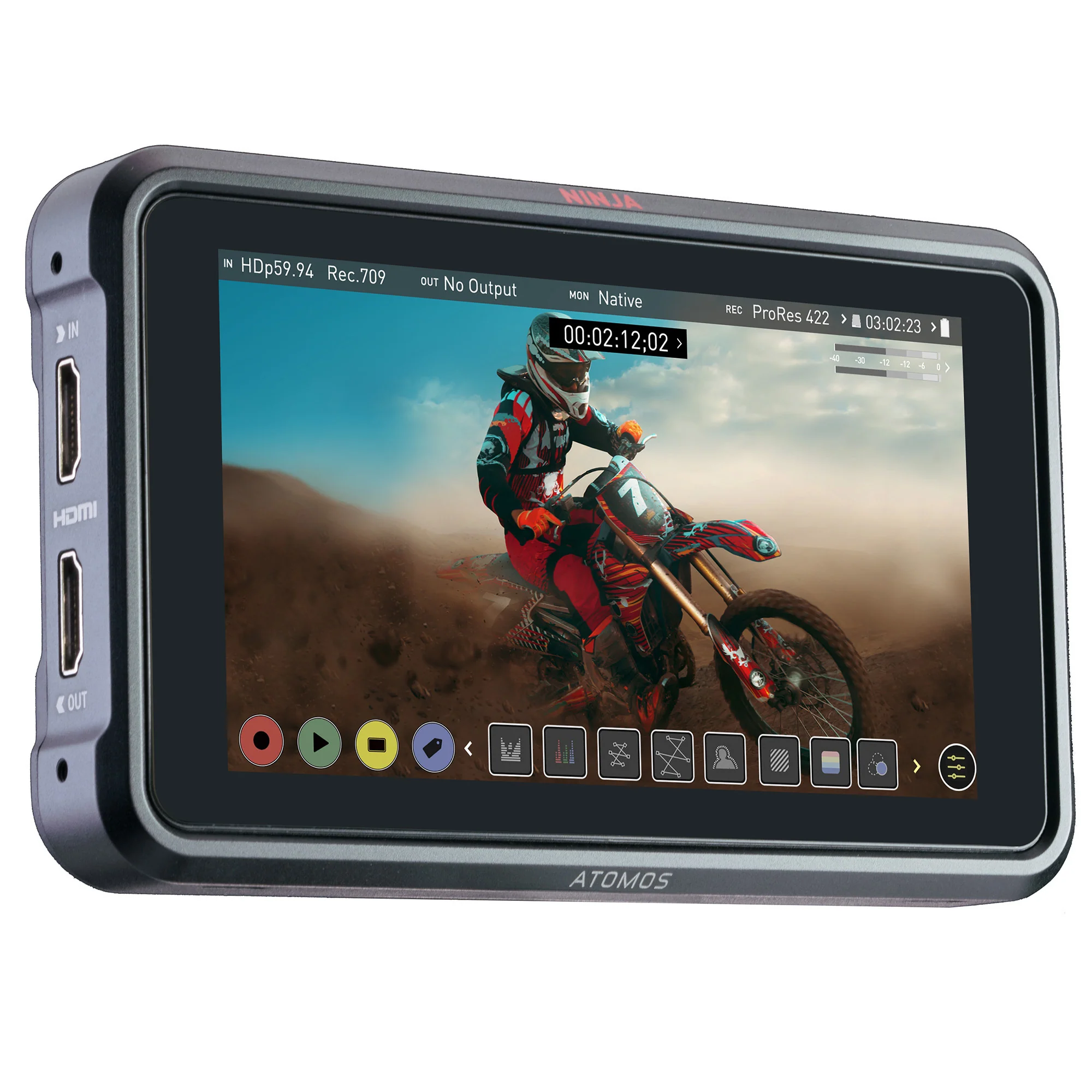 Atomos Ninja V 5-Inch HDR Daylight Viewable Portable Monitor/Recorder with Accessory Kit Bundle - Image 5