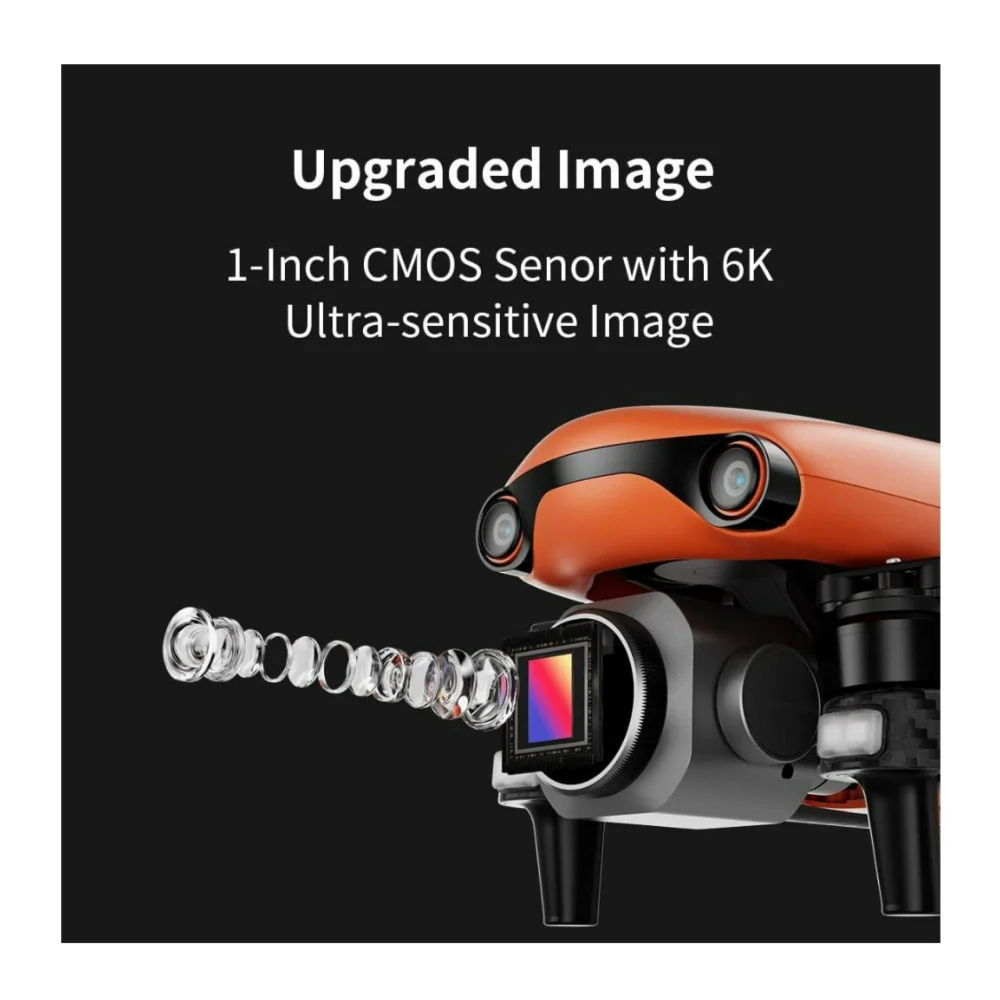 Autel Robotics EVO Lite Plus Drone with 3-Axis Gimbal 6K 20MP Camera (Premium Package, Orange) - Image 4