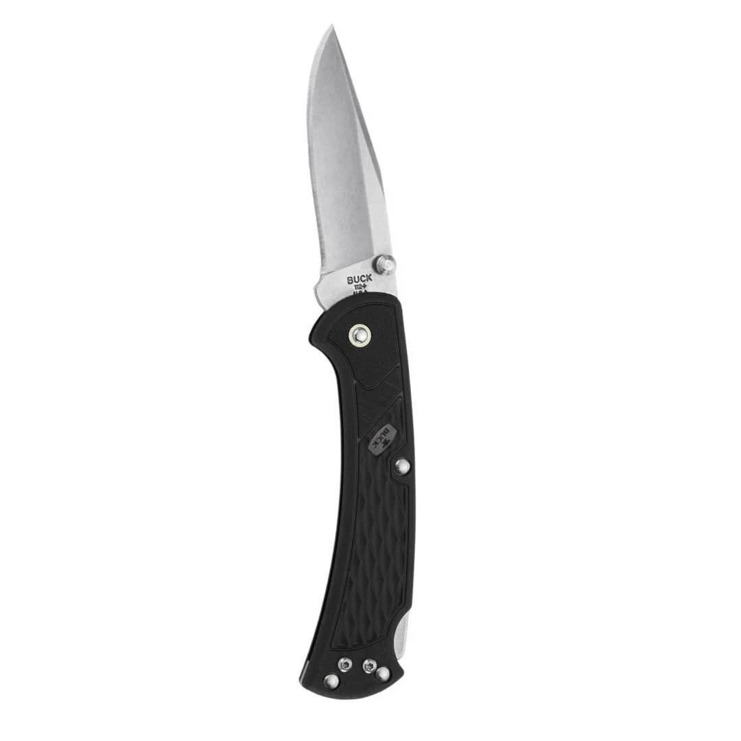 Buck Knives 112 Ranger Slim Selct Black 420 HC Stnless Steel 7.25 Folding Knife - Image 2