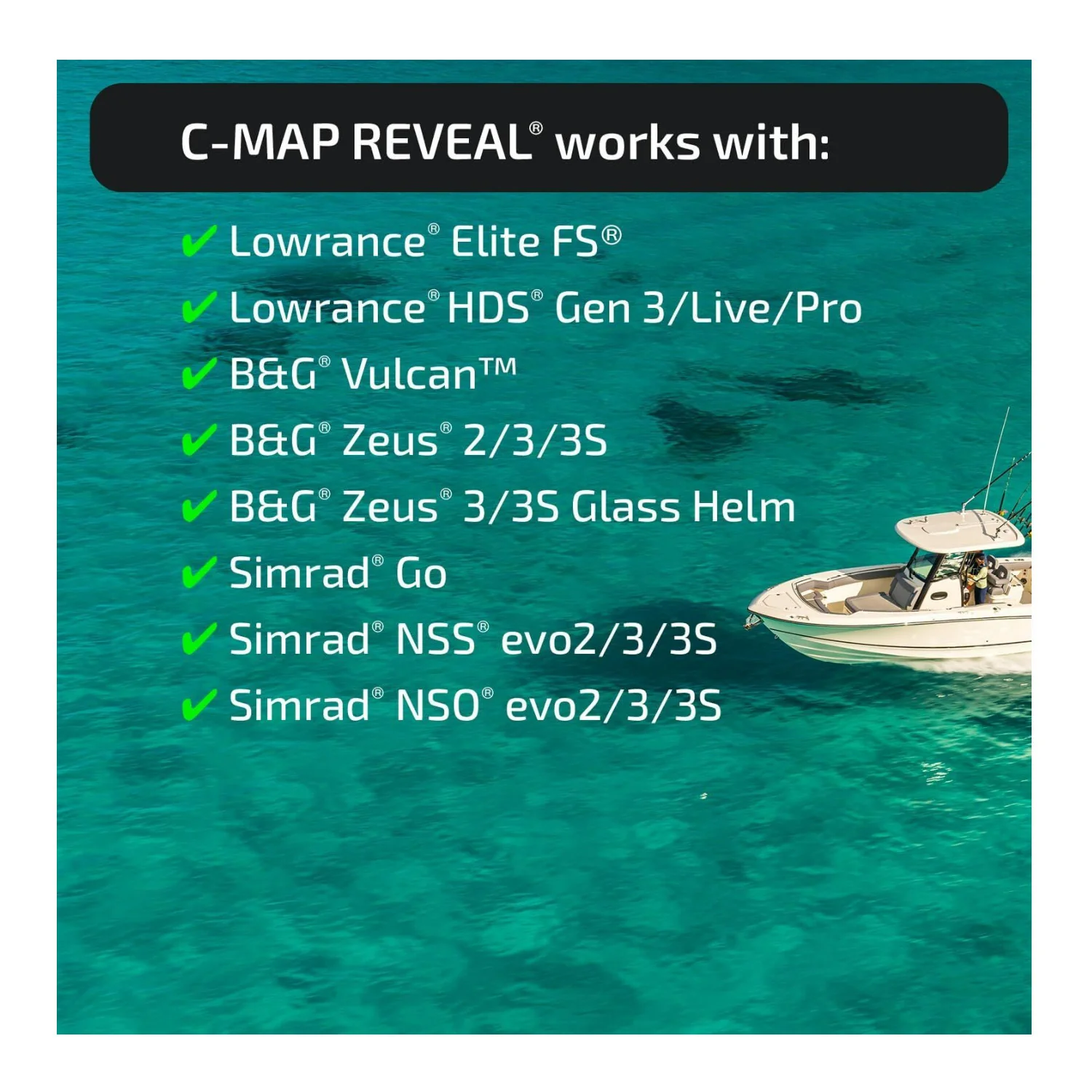 C-MAP Reveal - US Lakes North Central, Map Card for Marine GPS Navigation - Image 3