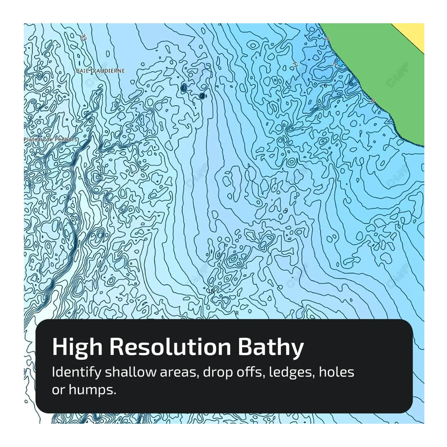 C-MAP Reveal Lakes - US Lakes North East, Map Card for Marine GPS Navigation - Image 6