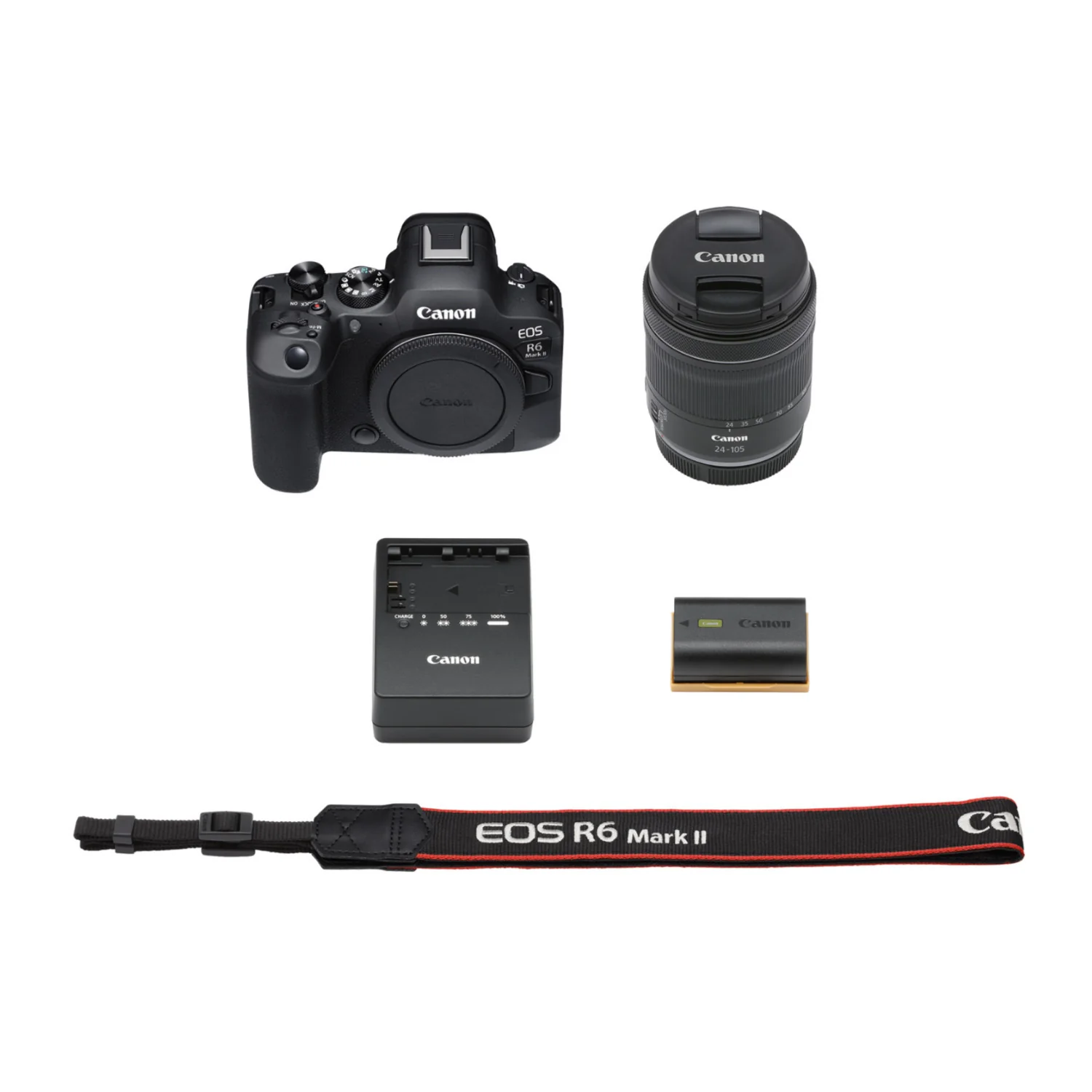 Canon EOS R6 Mark II Mirrorless Camera Kit (RF 24–105mm IS STM) (Used) - Image 4