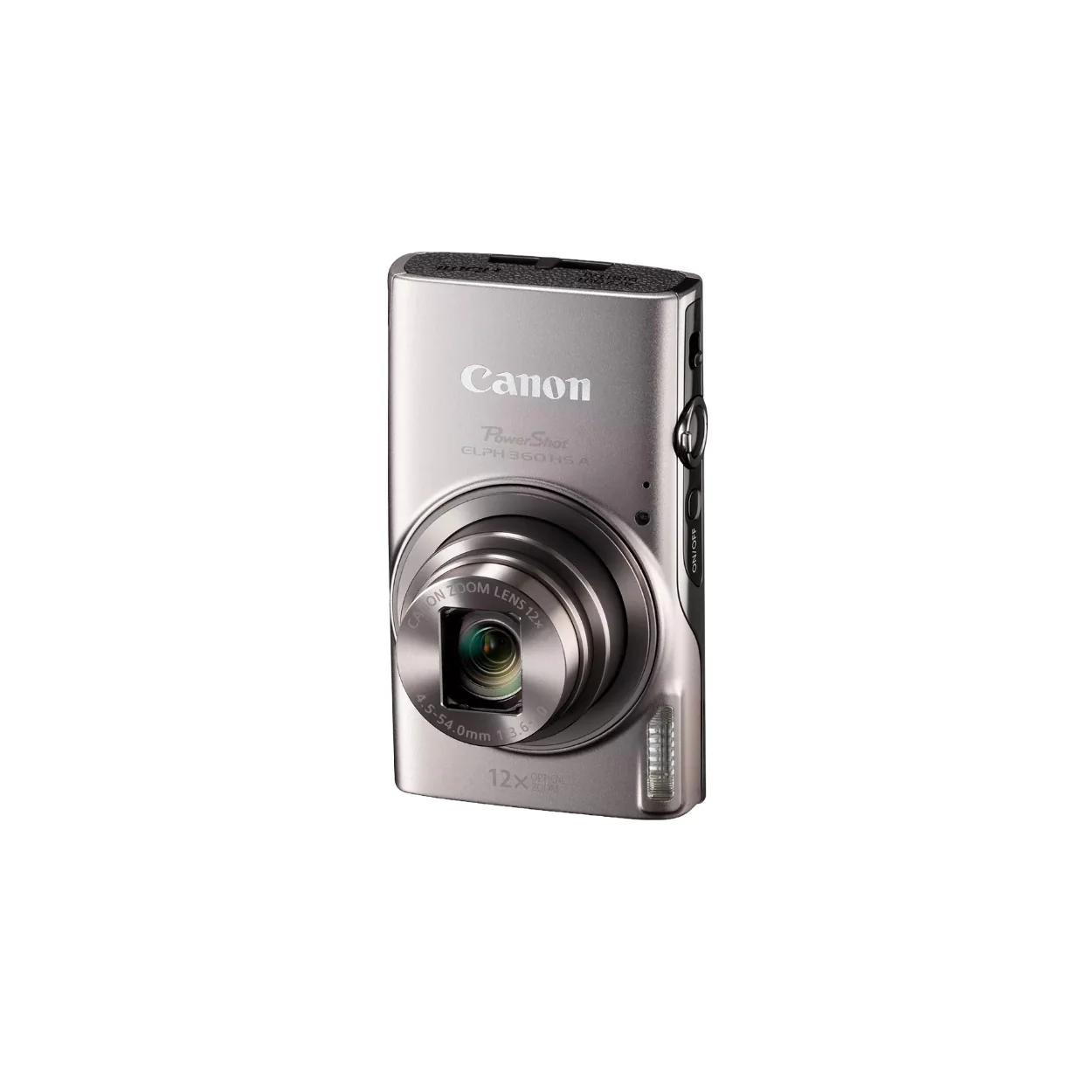 Canon PowerShot ELPH 360 HS A 20.2MP FHD Digital Camera (Silver) (Used) - Image 3