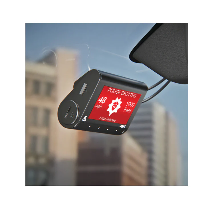 Cobra SC 250R 4K Dash Cam with Rear Camera, 360 Alerts, GPS and Cloud (Black) - Image 3
