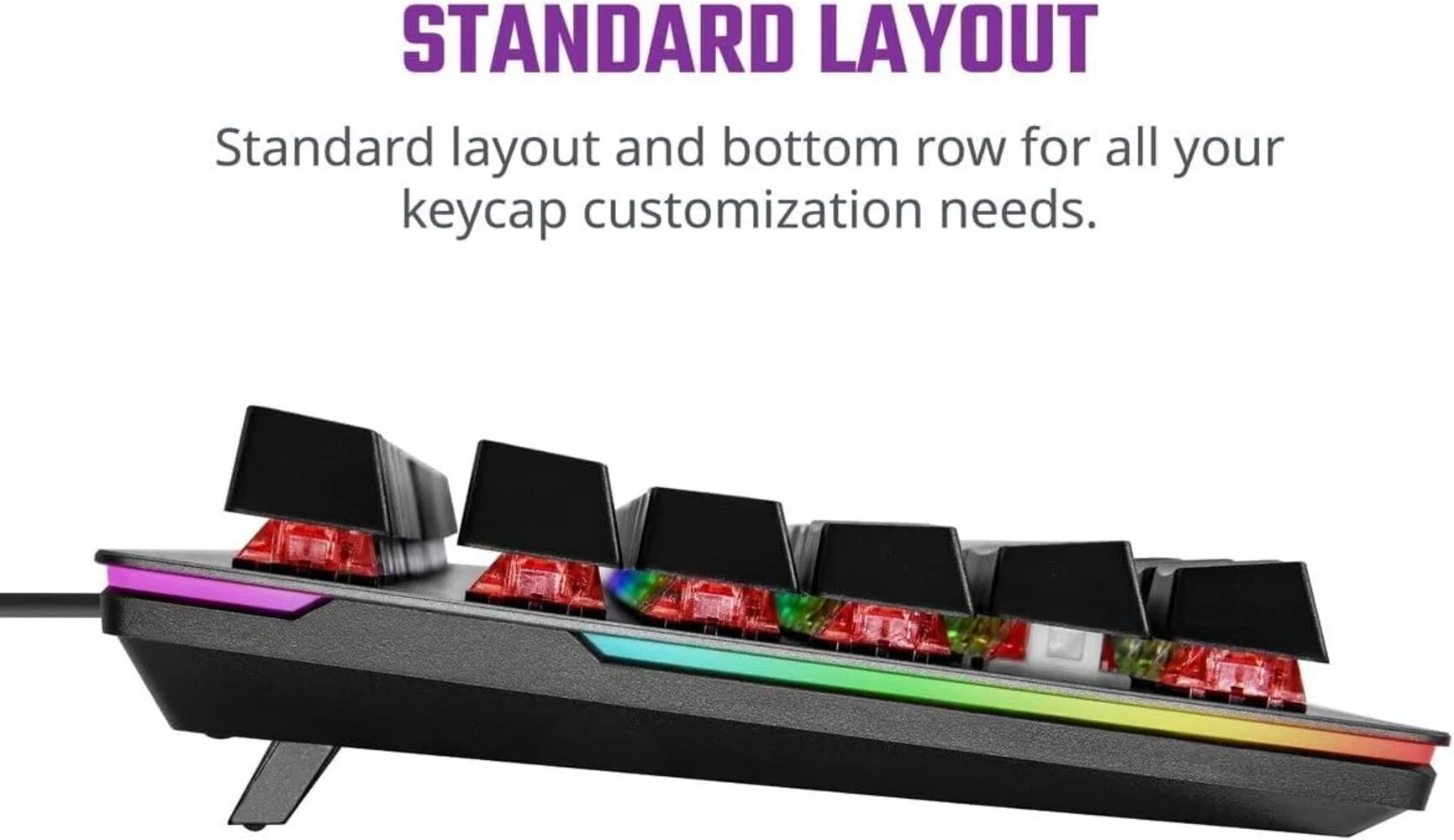 Cooler Master CK352 Mechanical Gaming PC Keyboard with Click Blue Switches - Image 4