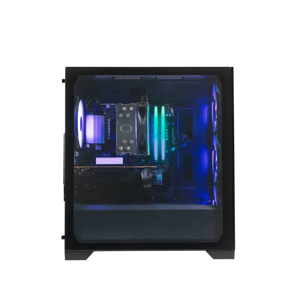 Cooler Master BLACK R7 5700GT/32GB/1TB/ GTX 4060 8GB Card Gaming Desktop - Image 2