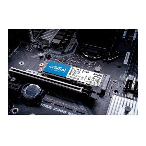 Crucial P2 500GB 3D NAND NVMe PCIe M.2 SSD - Image 4