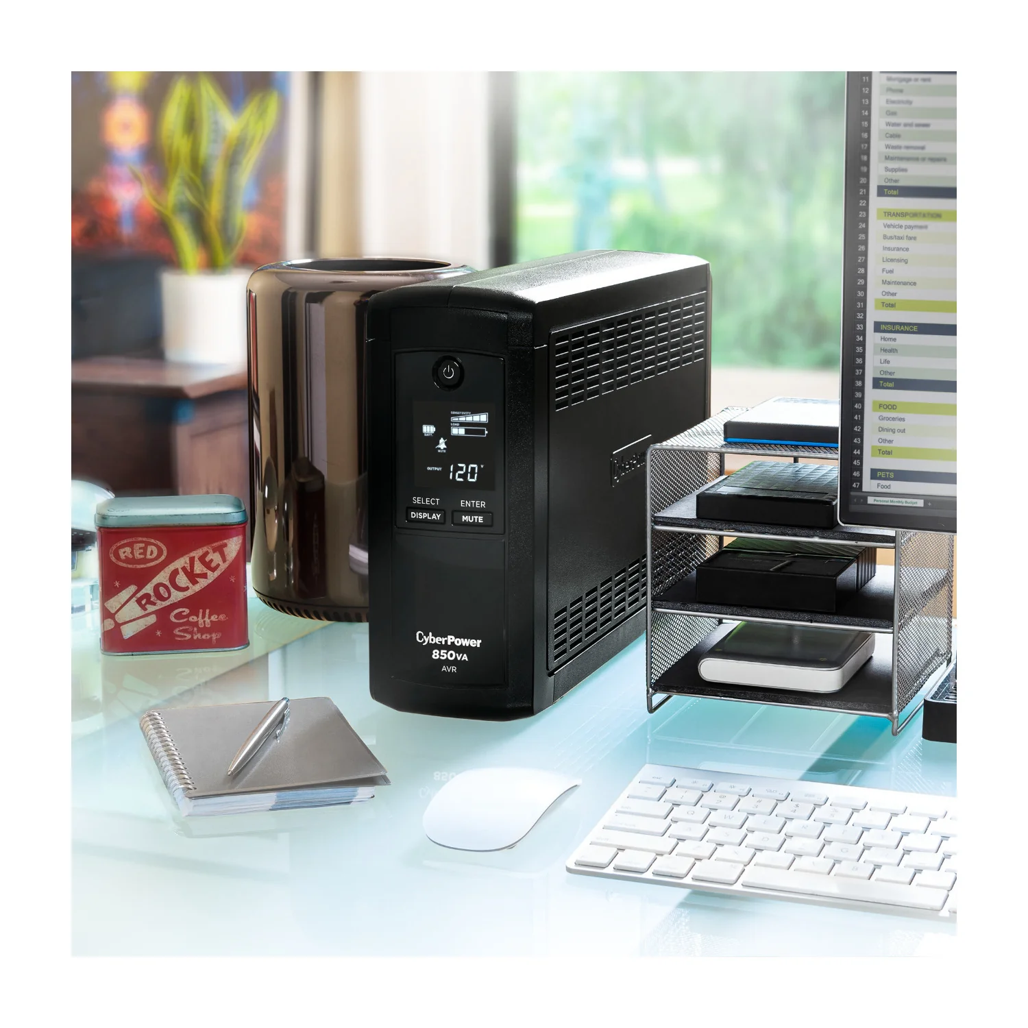 CyberPower CP850AVRLCD Intelligent LCD 850 VA UPS Systems - Image 8