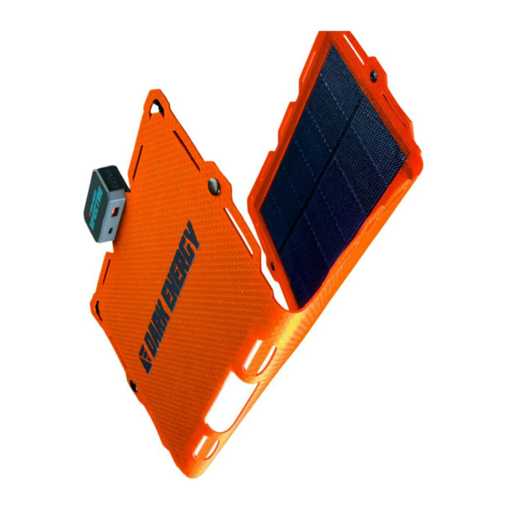 Dark Energy Spectre 18W Orange Solar Panel with Foldable Design Bundle - Image 2
