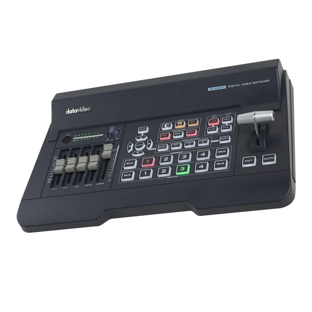 Datavideo SE-500HD 1920 x 1080 4-Channel HDMI Video Switcher for High-Quality Video Production - Image 3