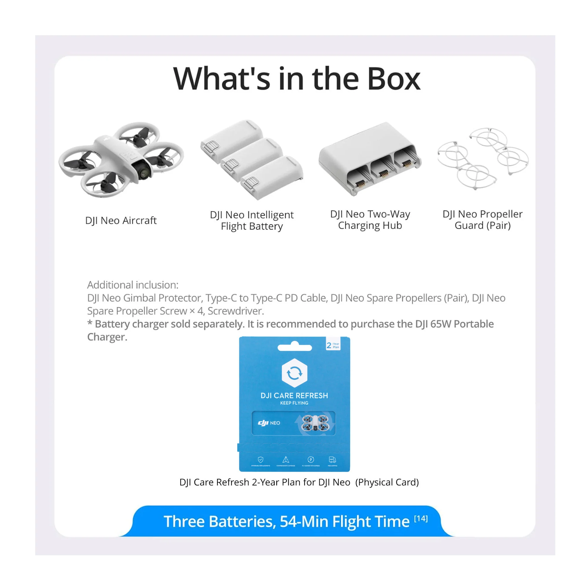 DJI Neo Palm-Sized Lightweight Drone Combo (No RC) with DJI Care Refresh 2-Year Plan Card Bundle - Image 7