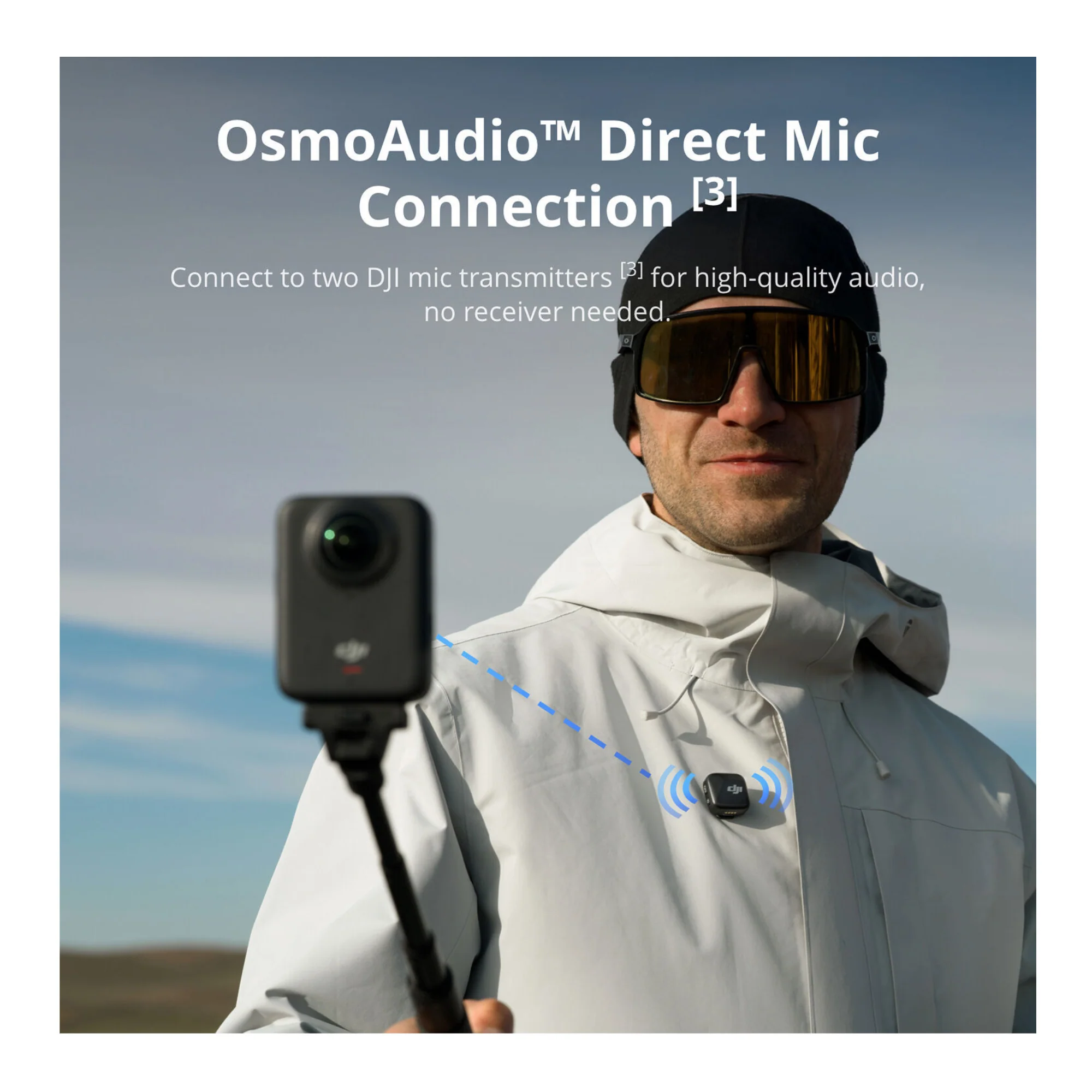 DJI Osmo 360 Action Camera Adventure Combo - 8K 360 Video, 120MP Photos - Image 10