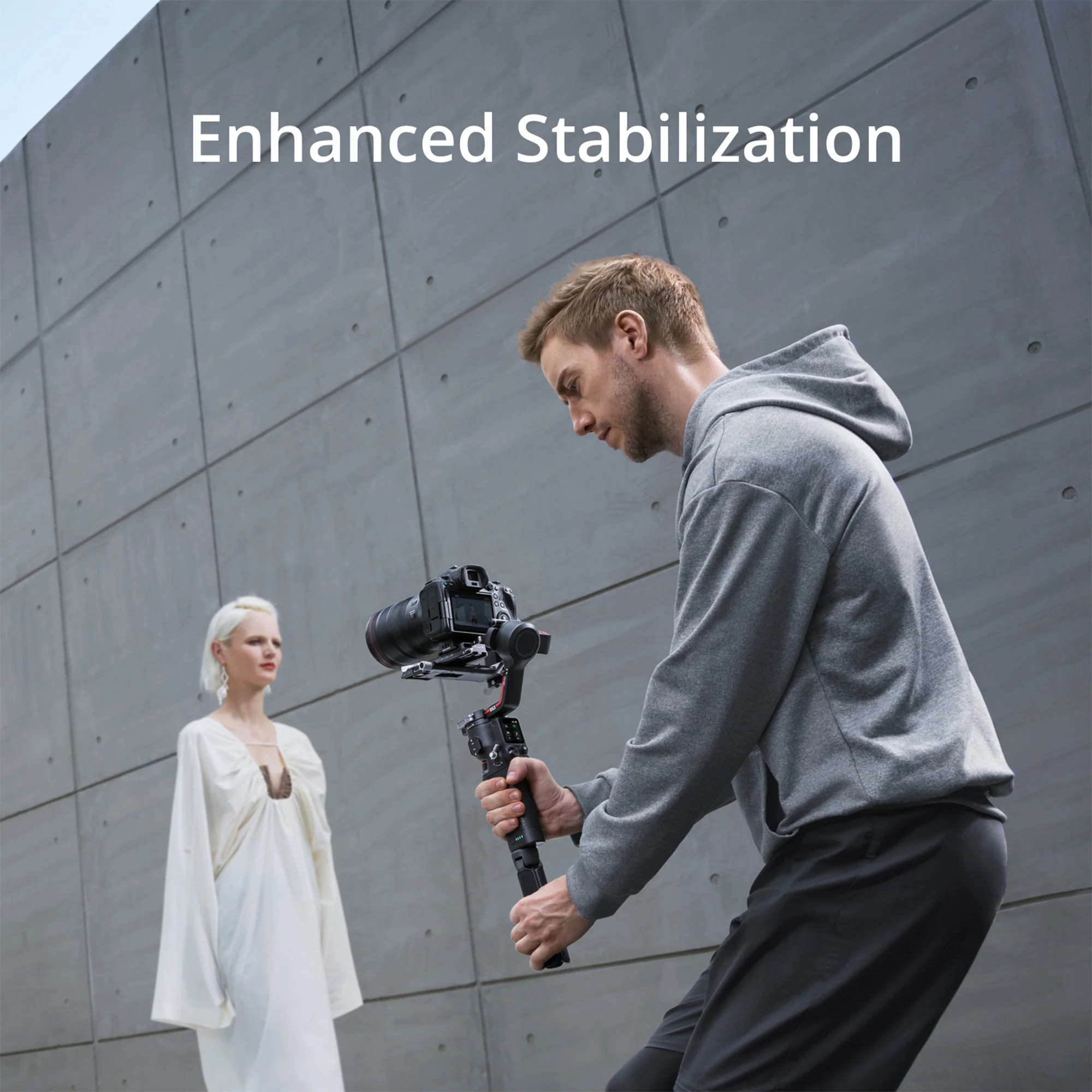 DJI RS 3 Pro Gimbal Stabilizer Combo with Weatherproof Hard Case with Customizable Foam bundle - Image 3