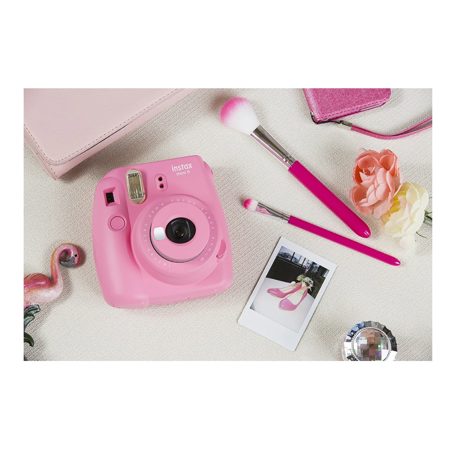 Fujifilm instax Mini 9 Instant Camera (Flamingo Pink) and 20-Exposure Film Pack - Image 7