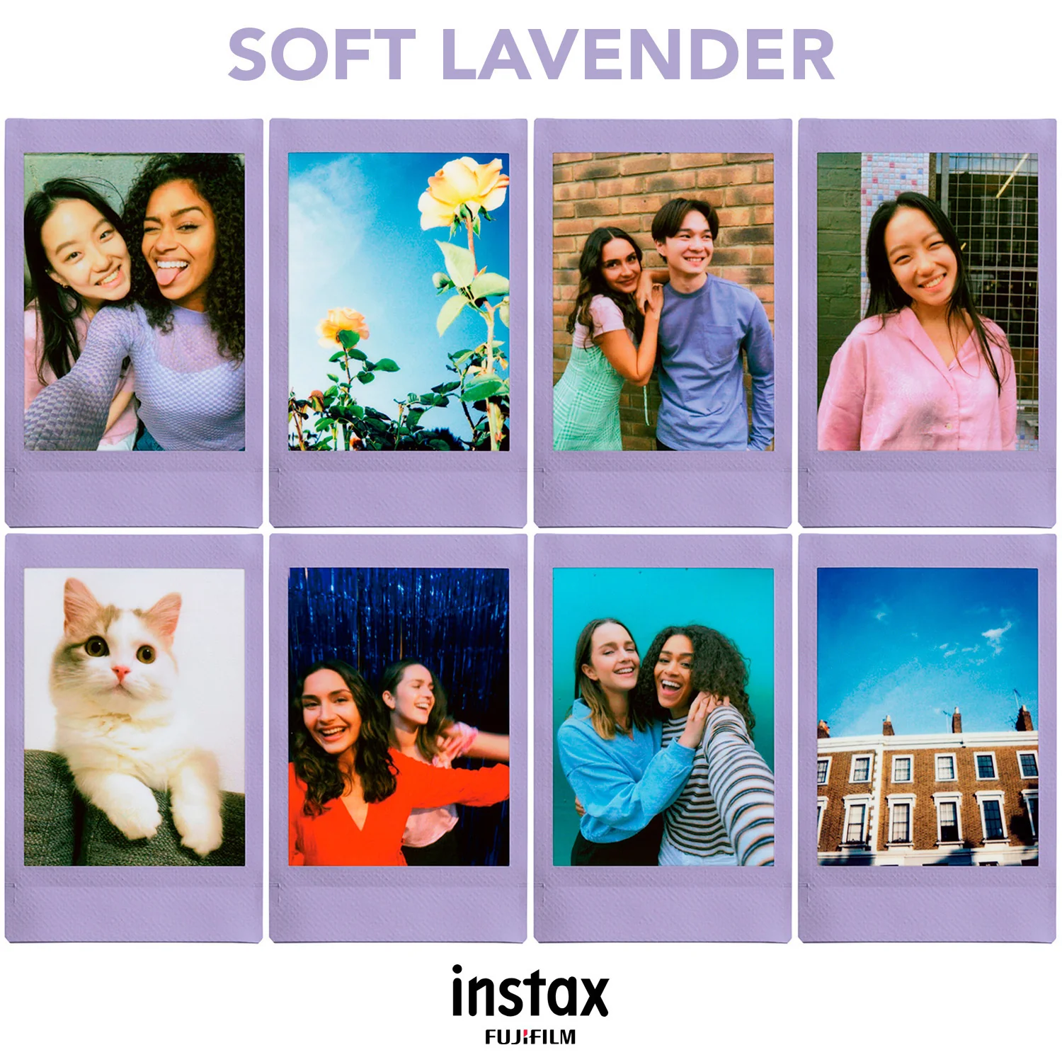 Fujifilm INSTAX MINI Soft Lavender Instant Print Film for INSTAX PAL Camera (10-Pack) Bundle - Image 6