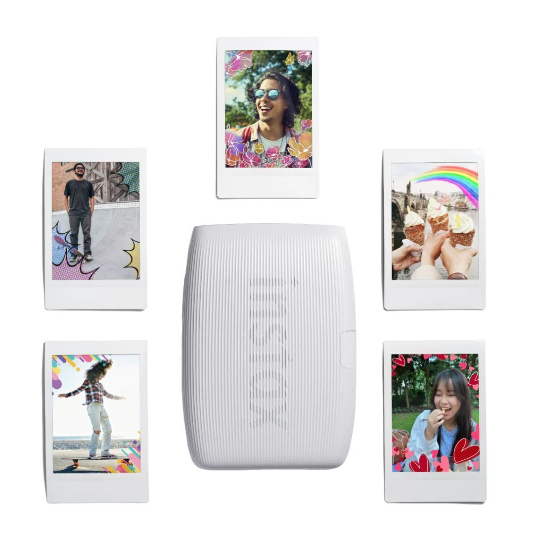 Fujifilm Instax Mini Link 3 Compact Smartphone Printer with Instax AiR Studio App (Clay White) - Image 4