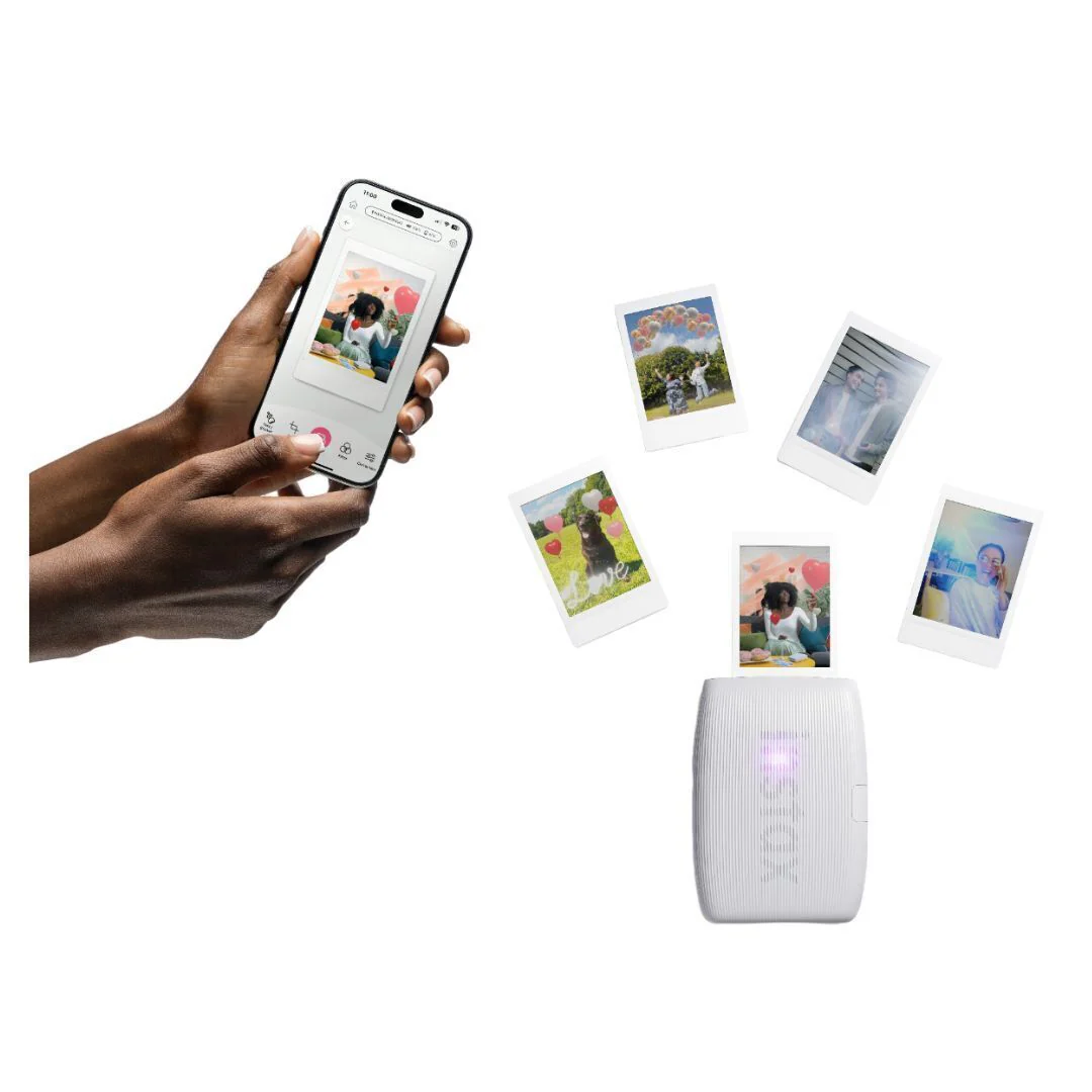 Fujifilm Instax Mini Link 3 Compact Smartphone Printer with Instax AiR Studio App (Clay White) - Image 6