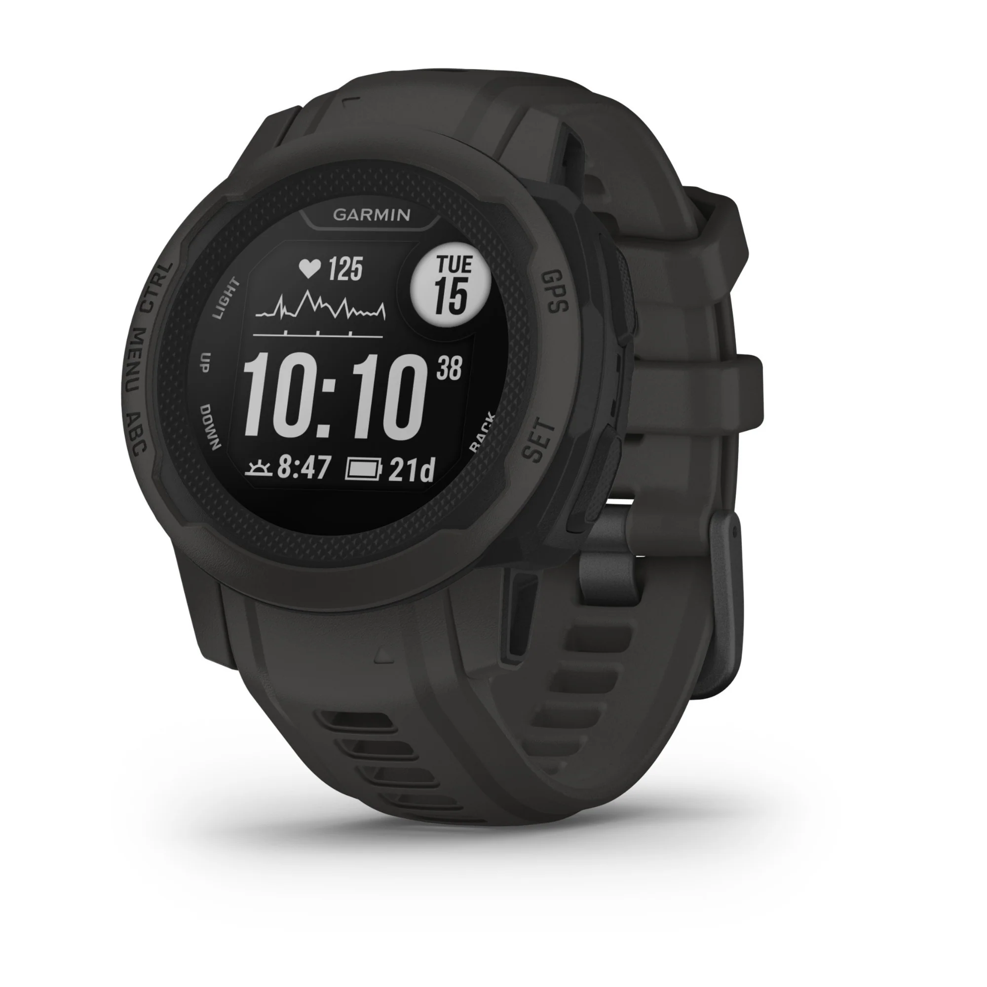 Garmin Instinct 2S Camo Edition GPS Smartwatch (Graphite) (Used) - Image 7