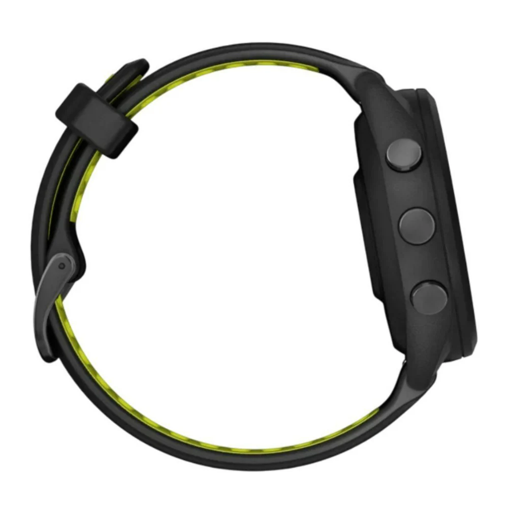 Garmin Forerunner 265S Black Bezel and Case AMOLED GPS Running Smartwatch (Black and Amp Yellow) - Image 6