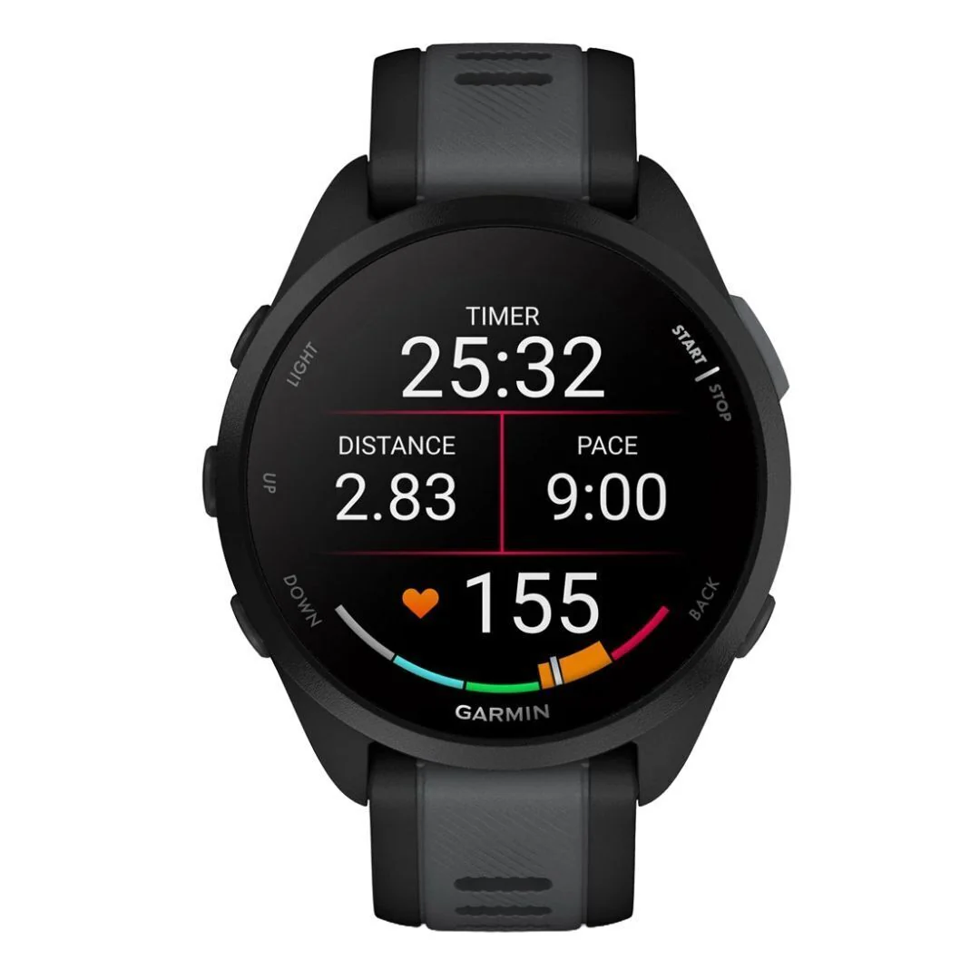 Garmin Forerunner 165 GPS Running Smartwatch (Black/Slate Gray) (Used) - Image 4
