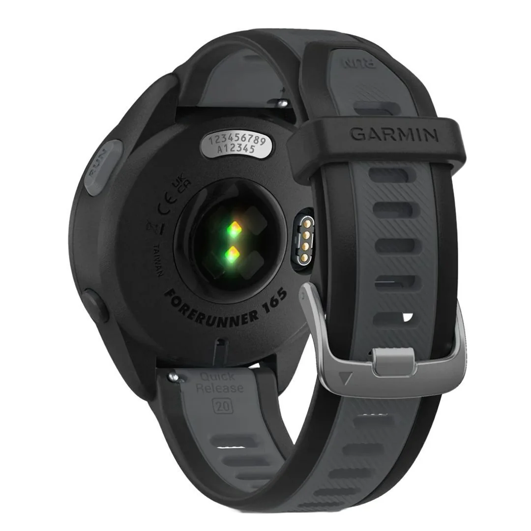 Garmin Forerunner 165 GPS Running Smartwatch (Black-Slate Gray) - Image 7