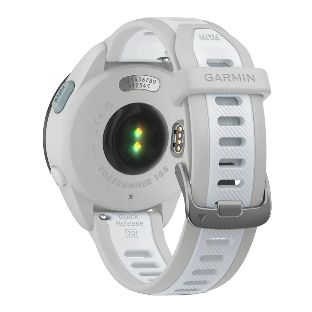 Garmin Forerunner 165 Music GPS Running Smartwatch (Mist Gray - Whitestone) - Image 7