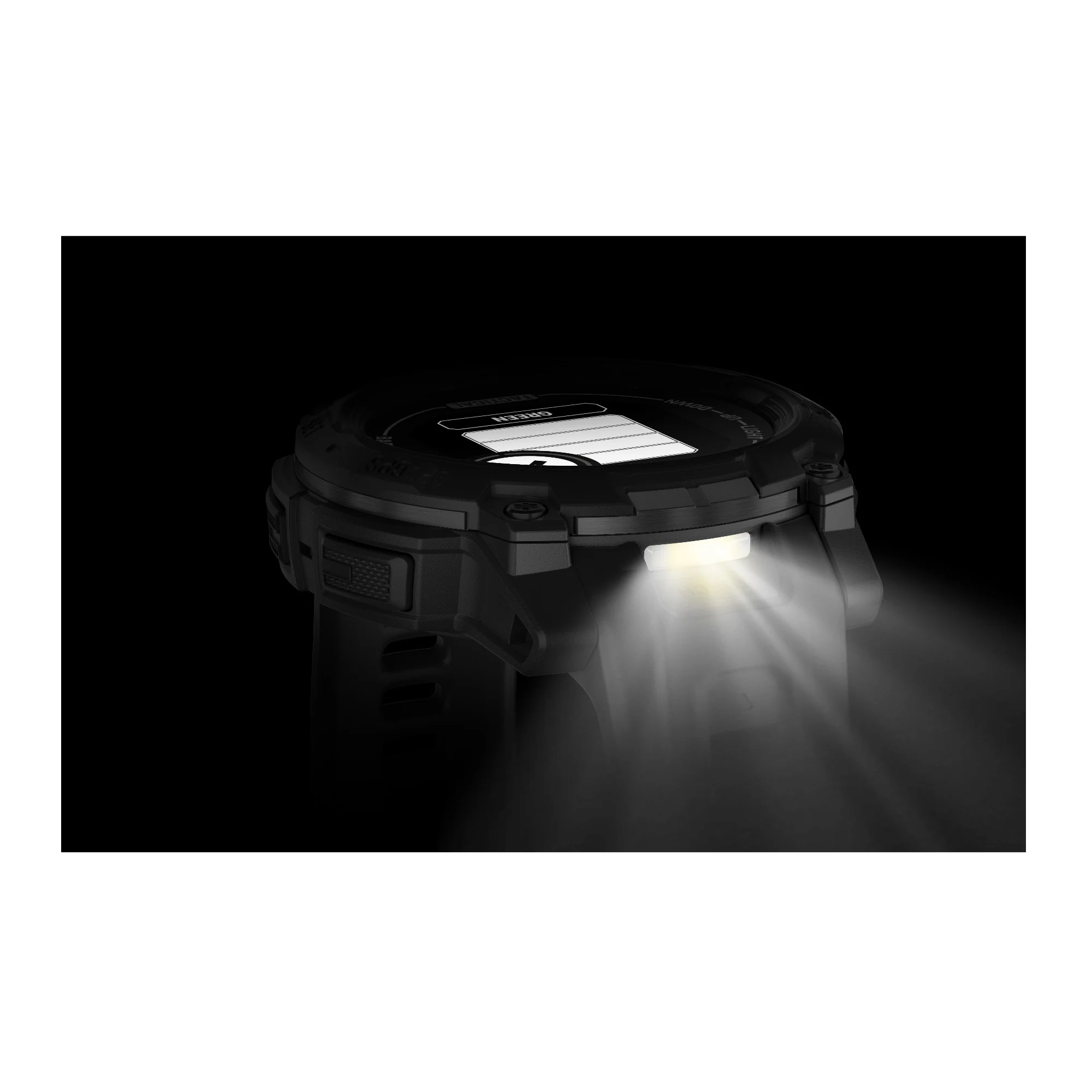 Garmin Instinct 3 45mm Solar Tactical Smartwatch with Built-in Flashlight (Black with Black Band) - Image 12