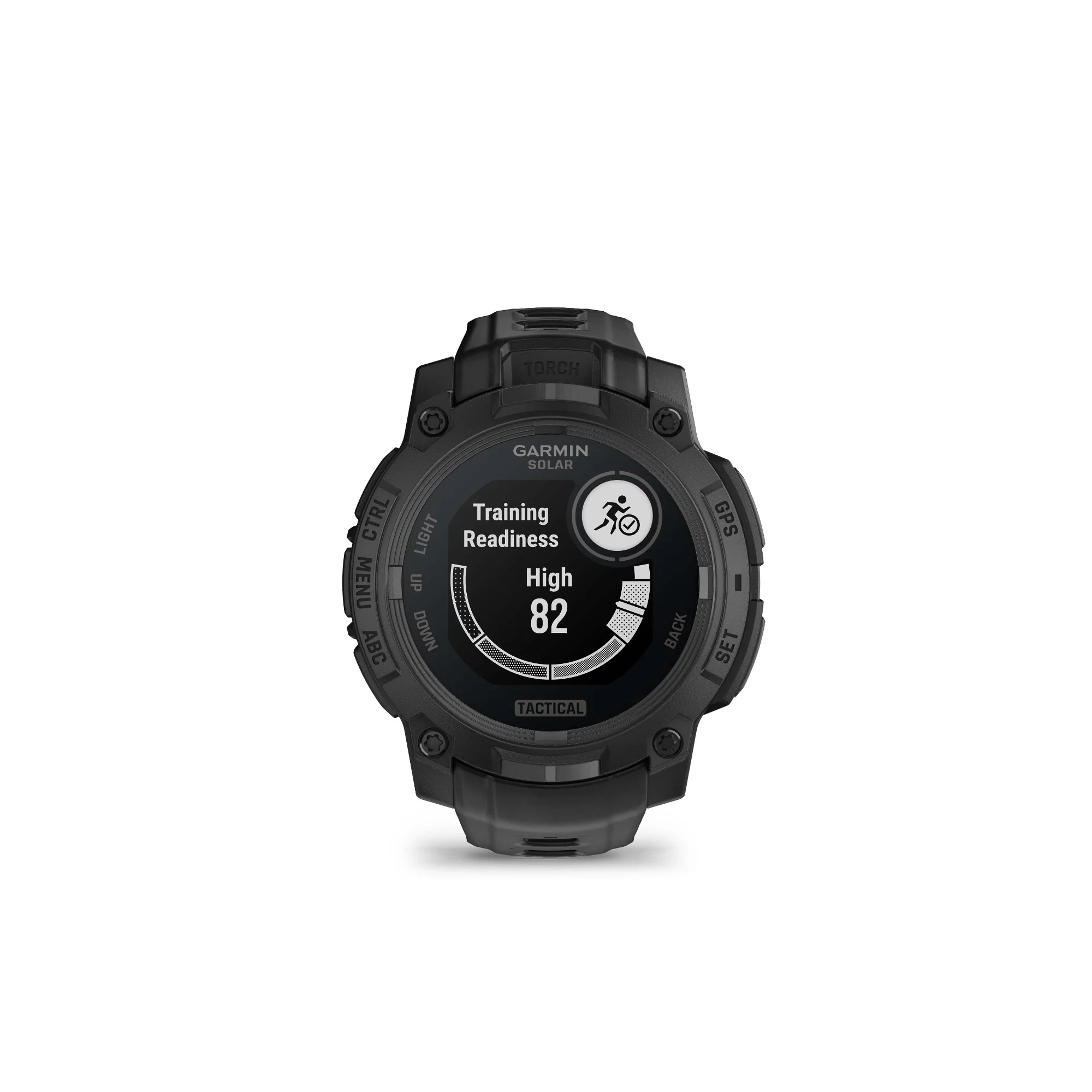 Garmin Instinct 3 45mm Solar Tactical Smartwatch with Built-in Flashlight (Black with Black Band) - Image 8