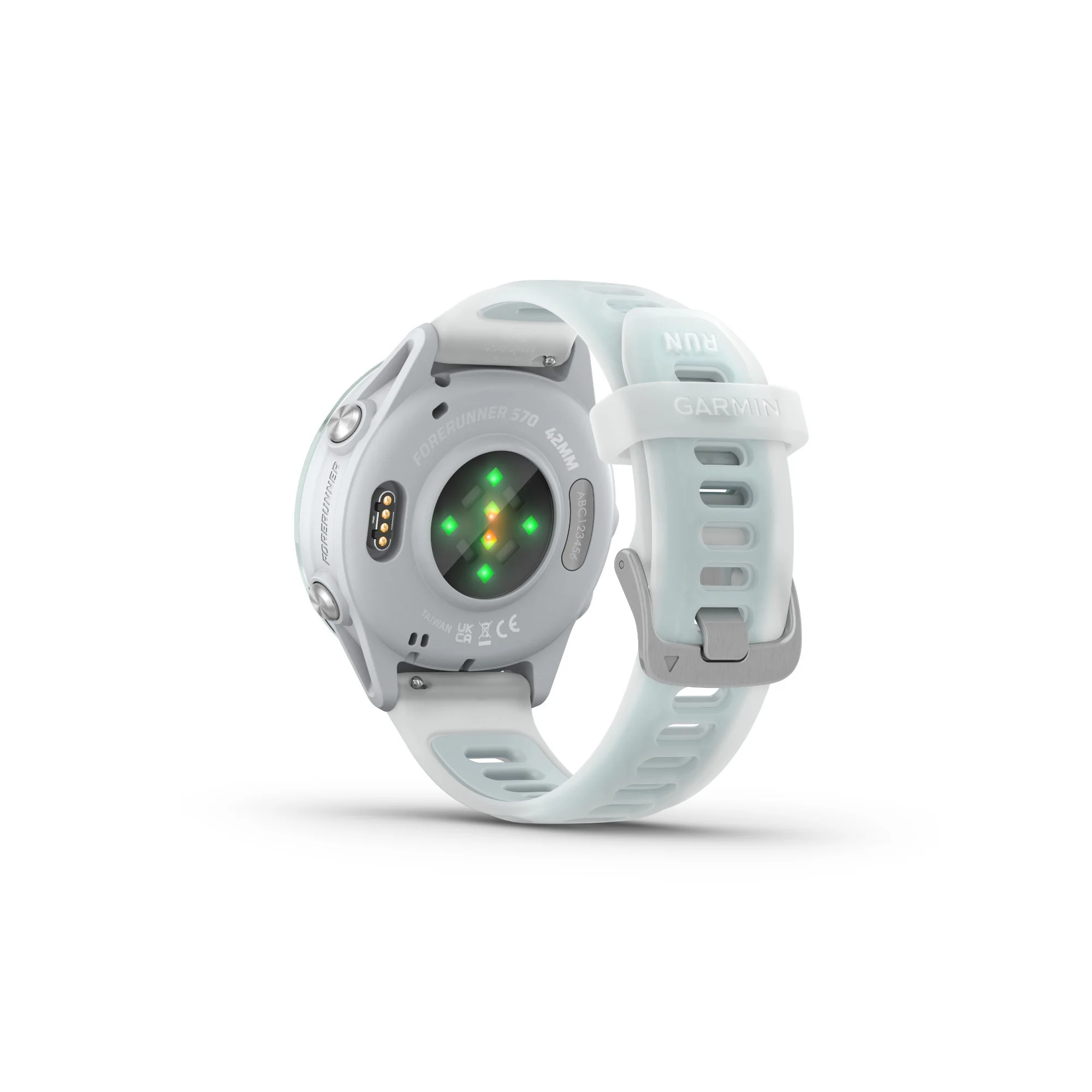 Garmin Forerunner 570 - 42mm Cloud Blue Aluminum Bundle with Clip-On Flashlight - Image 5