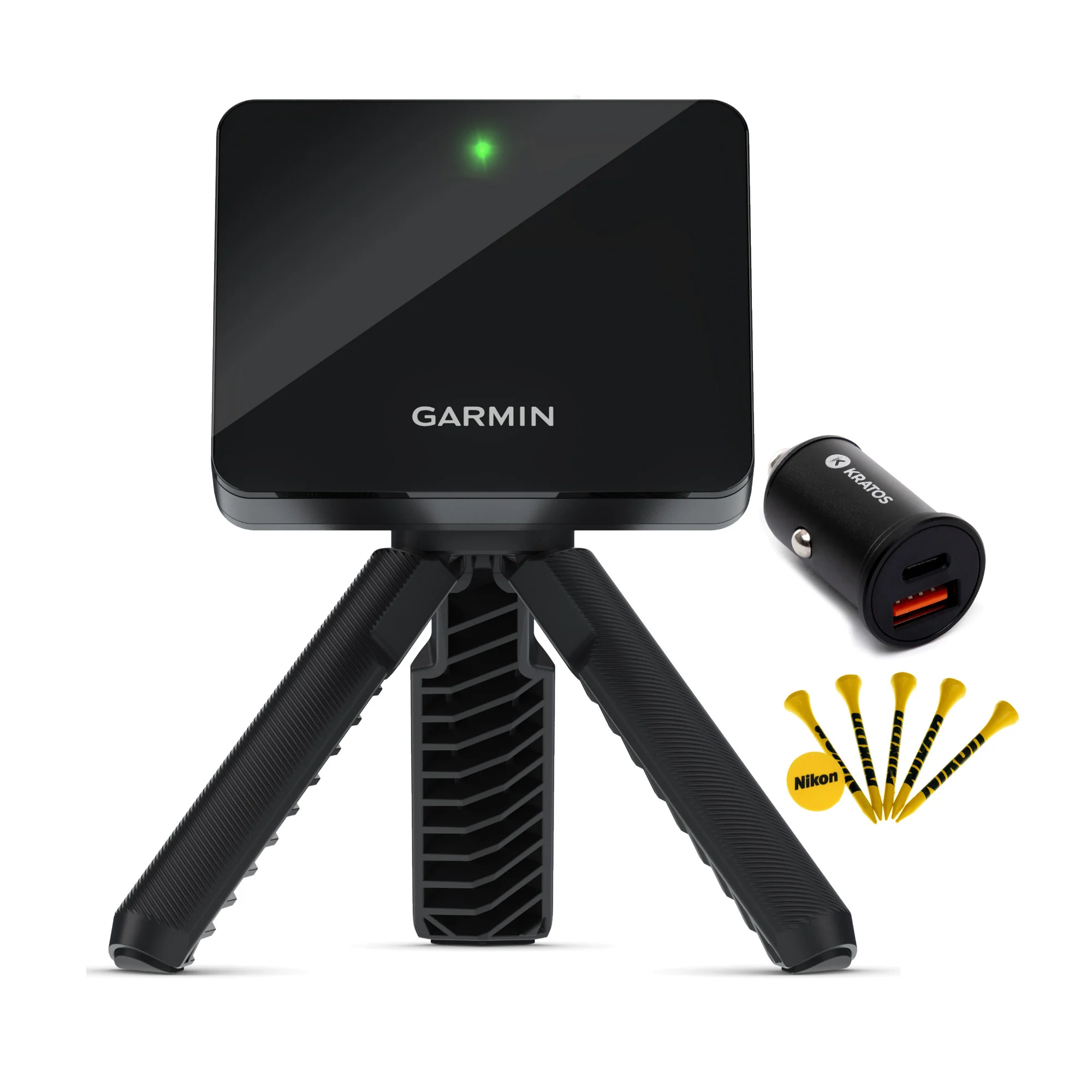 Garmin Approach R10 Portable Golf Launch Monitor Bundle with Accessories