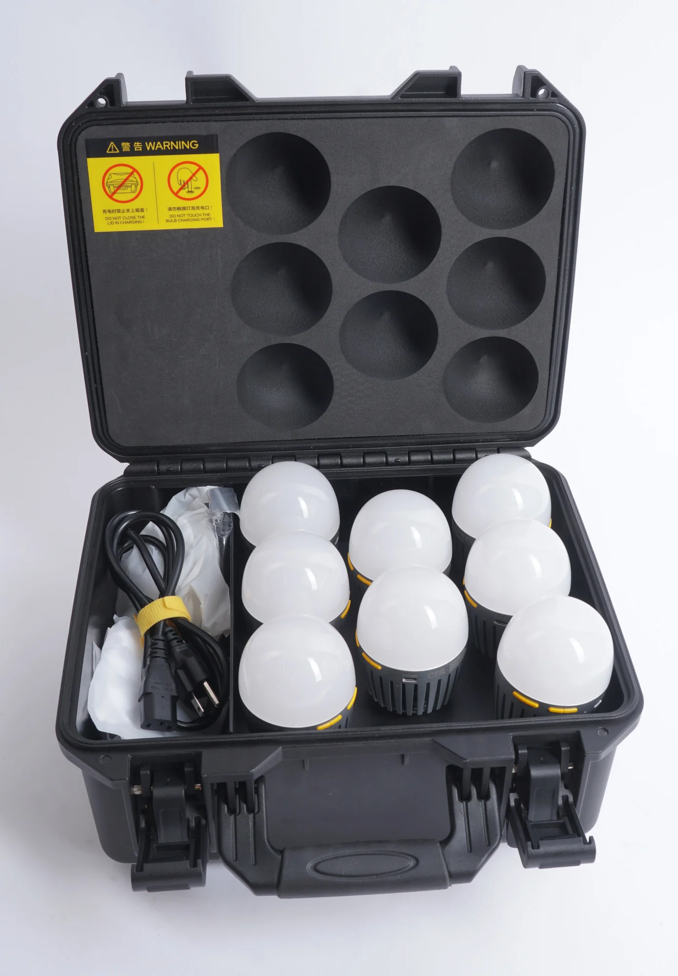 Godox C7R Knowled RGBWW Creative Bulb 8 Light Kit with Built In Battery (Used) - Image 4