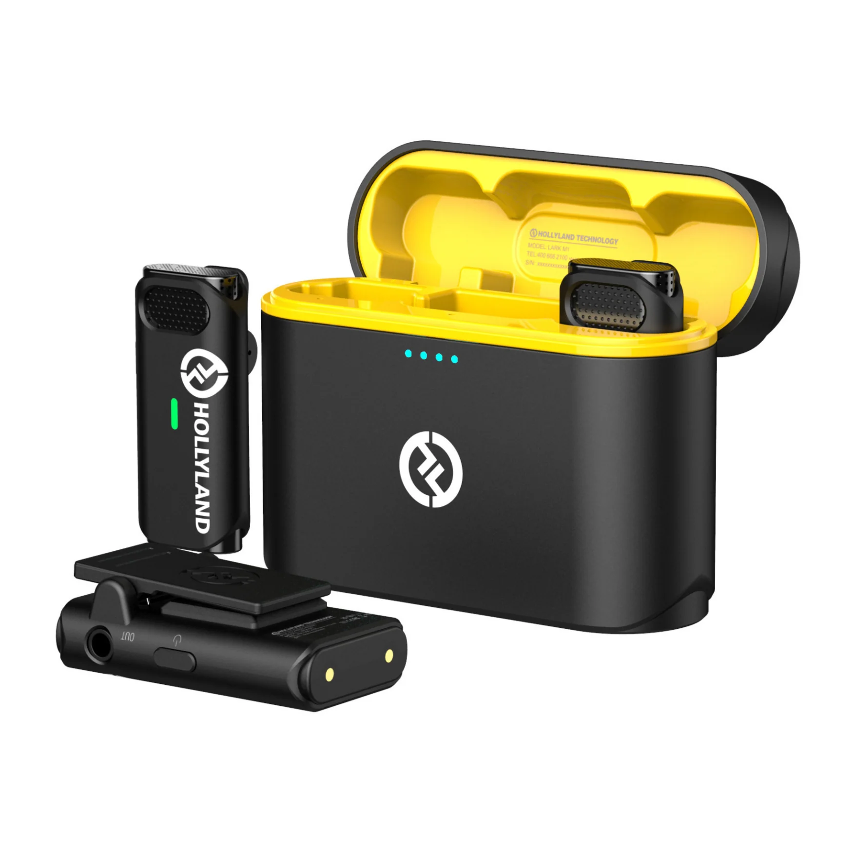 Hollyland Lark M1 Duo 2-Person Wireless Microphone System - Image 4