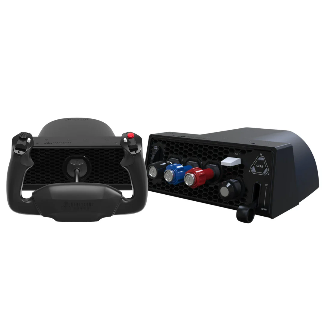 Honeycomb Aeronautical Sierra TPM Module with Trim Wheel with Flight Controls