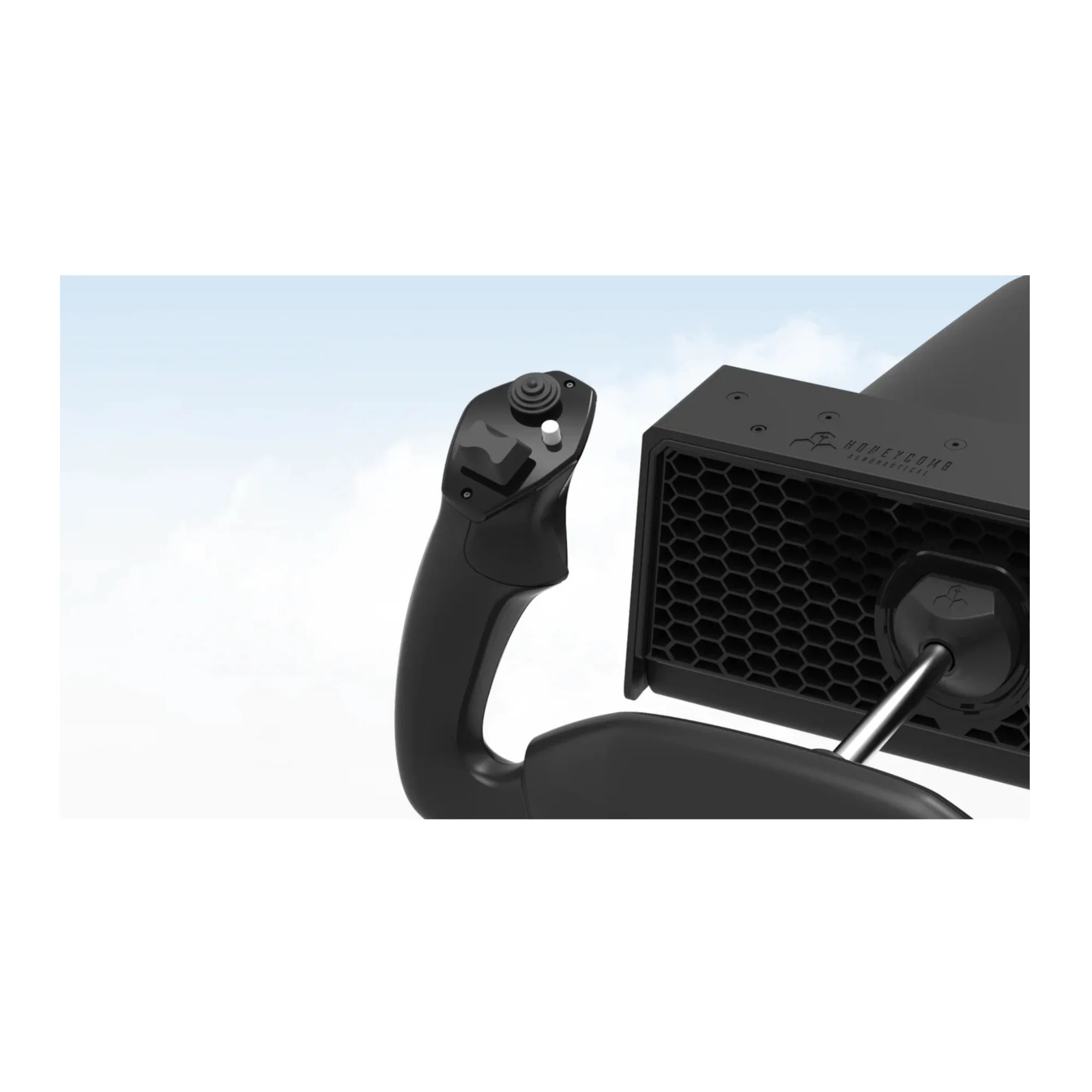 Honeycomb Aeronautical Sierra TPM Module with Trim Wheel with Flight Controls - Image 5