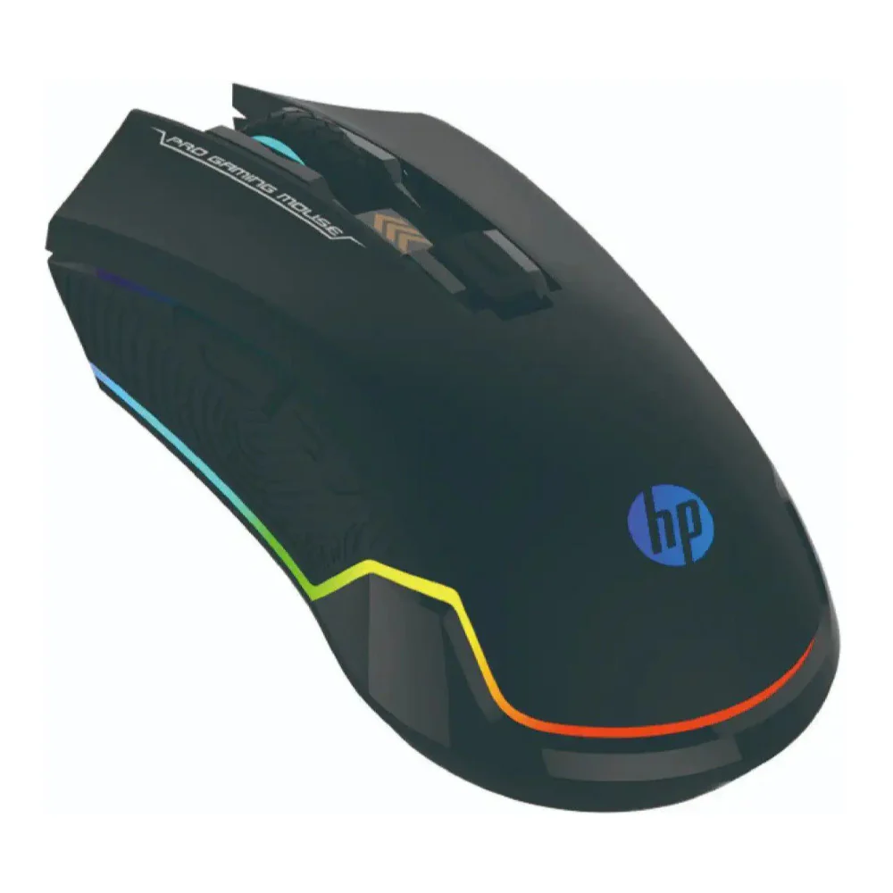 HP G360 Wired Gaming Optical Mouse with RGB LED (Black) - Image 3