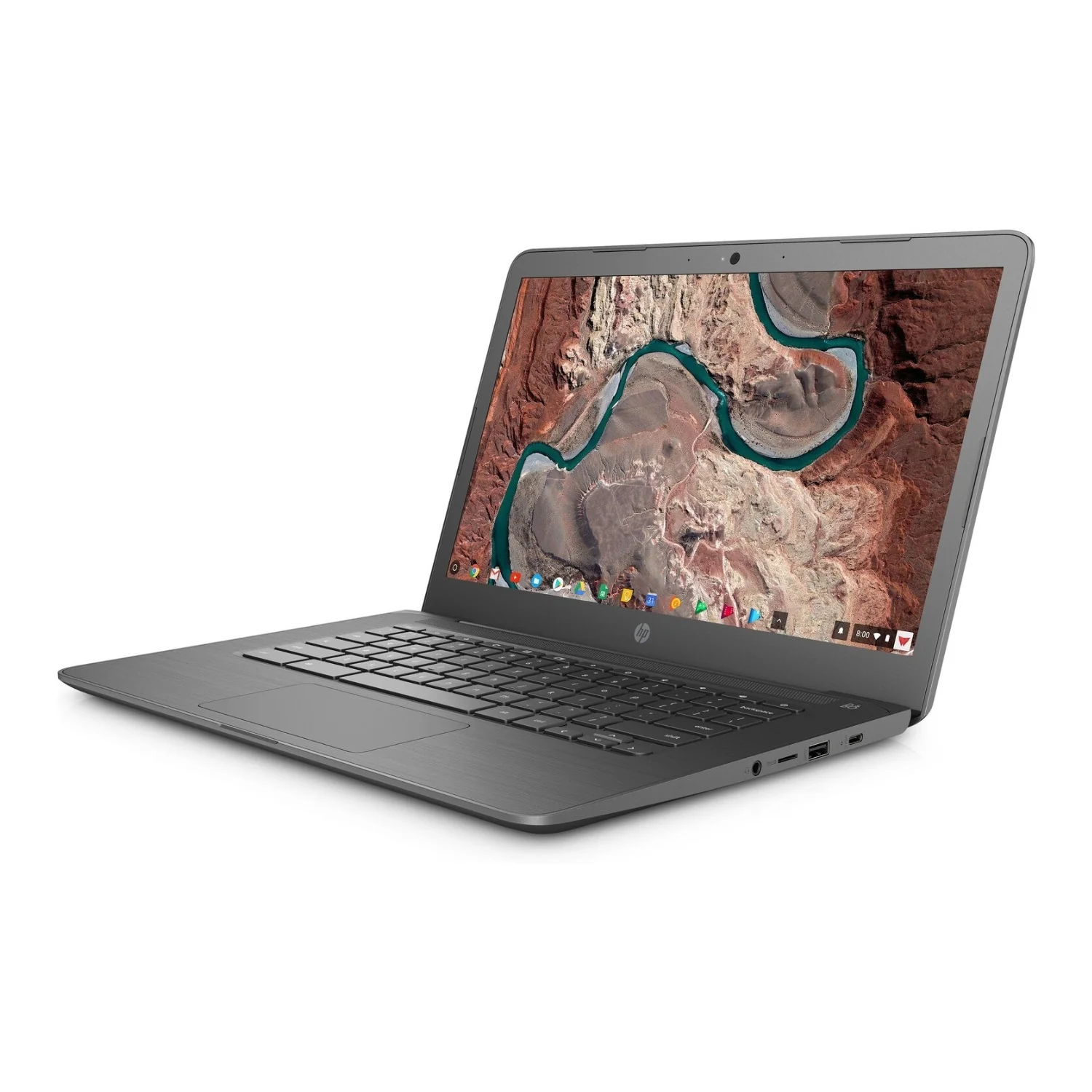 HP 14-CA 14-inch Full HD WLED Intel Celeron 4GB 64GB eMMC Chromebook Bundle - Image 2