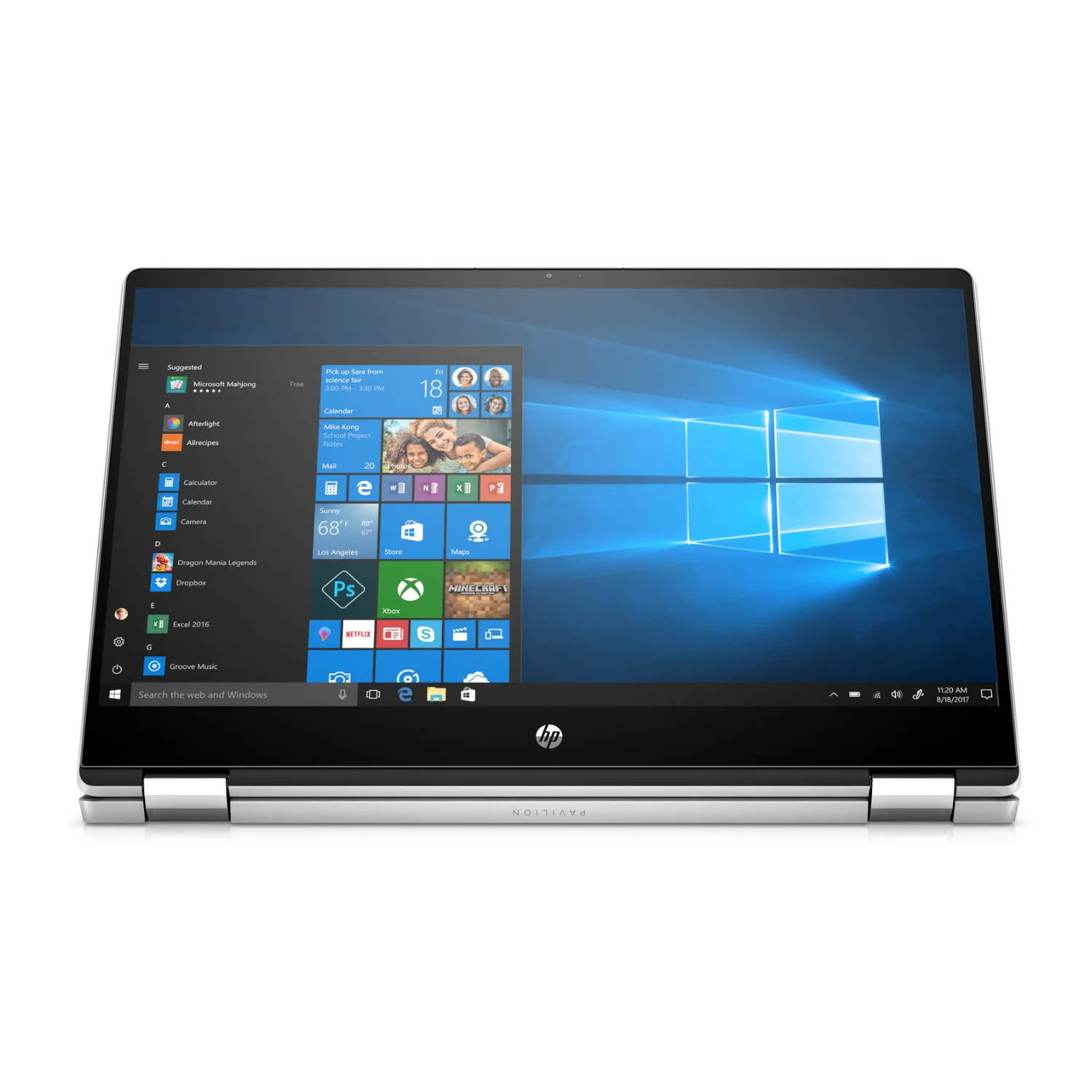 HP Pavilion x360 Convertible Laptop, 15.6" HD Touch (1366x768), Intel Core i5-8265U, 512GB SSD (Certified Refurbished) - Image 5