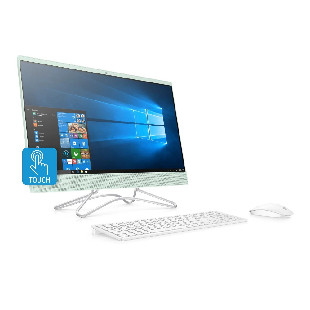 HP 24-F0032CY 23.8" FHD IPS Touch All-in-One PC, AMD A9-9425, 4GB RAM, 1TB HDD, Windows 10 (Certified Refurbished) - Image 2