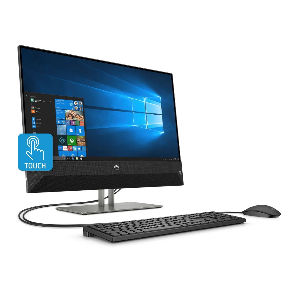 HP Pavilion 24-xa0057c 23.8" FHD Touch All-in-One PC, Intel Core i5-8400T, 12GB RAM, 1TB HDD + 16GB Intel Optane (Certified Refurbished) - Image 2