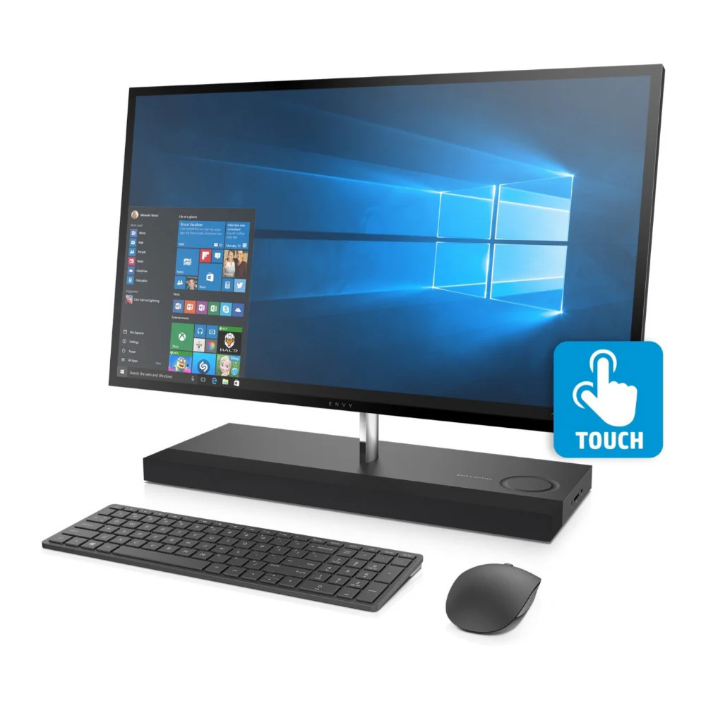 HP Envy 27" QHD Touch All-in-One PC, Intel Core i7-8700T, 16GB RAM, 2TB HDD, GTX 1050 4GB (Certified Refurbished) - Image 2