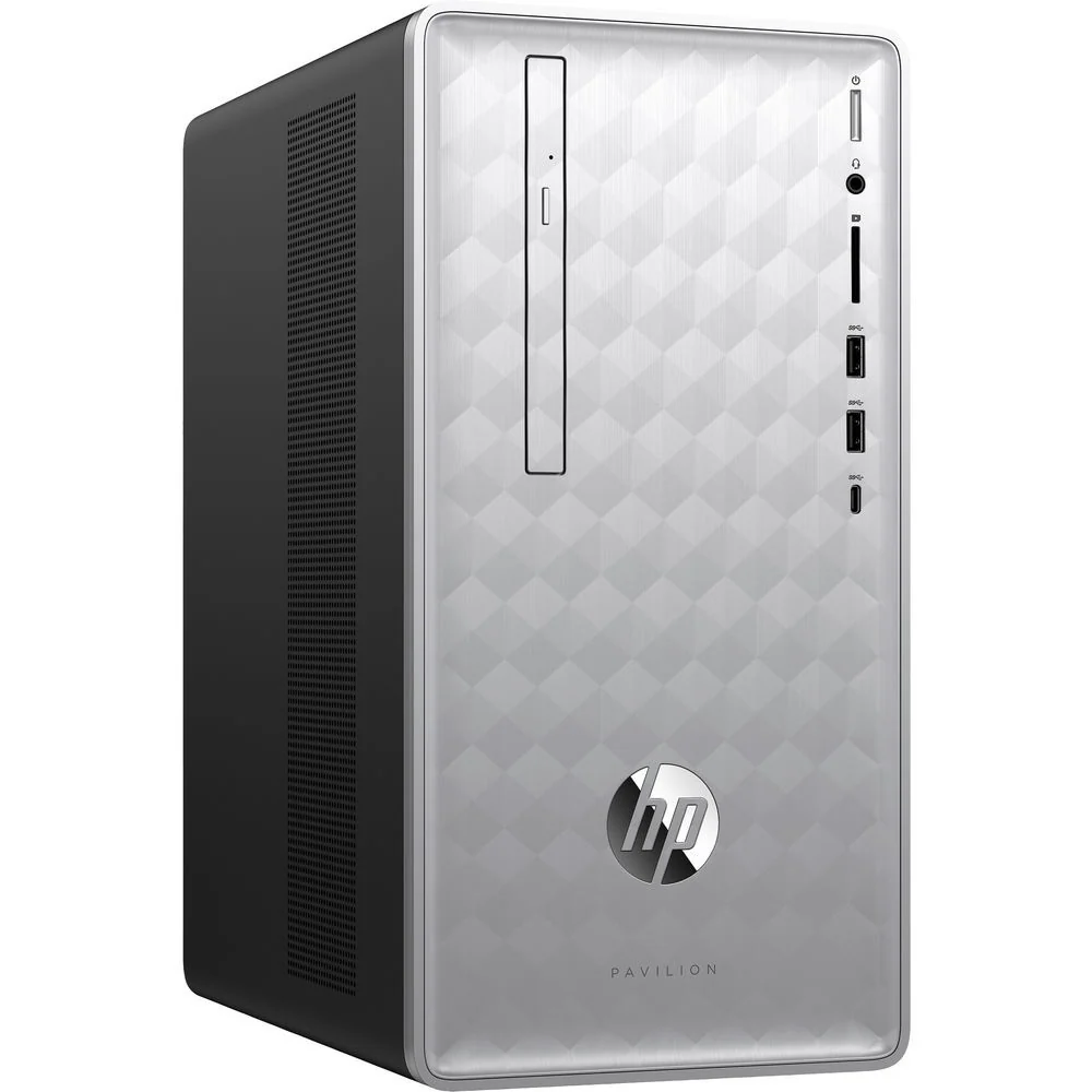 HP Pavilion 590 Desktop PC, Intel Core i7-8700, 8GB RAM + 16GB Intel Optane, 1TB HDD (Certified Refurbished) - Image 2