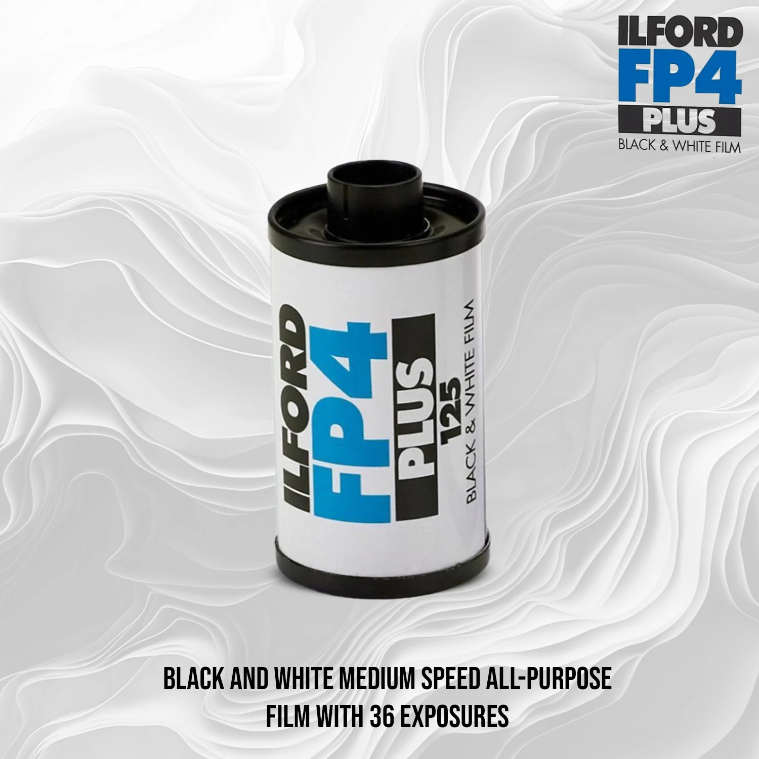 Ilford HP5 Plus ISO 400 Black and White 35mm Roll Film (36 Exposures) with FP4 Roll Film Bundle - Image 2